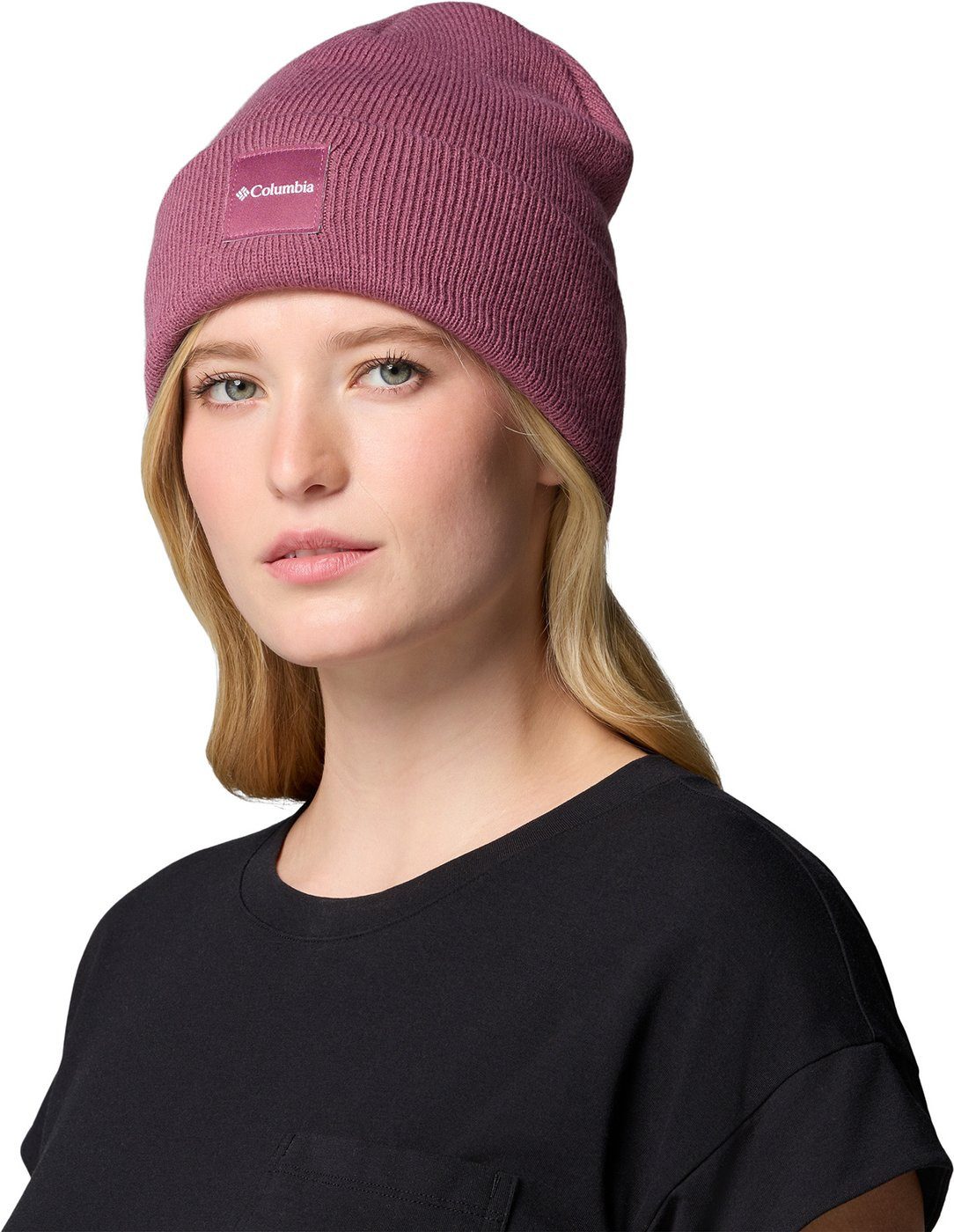 Columbia Baseball Cap City Trek Heavyweight Beanie ANTIQUE MAUVE