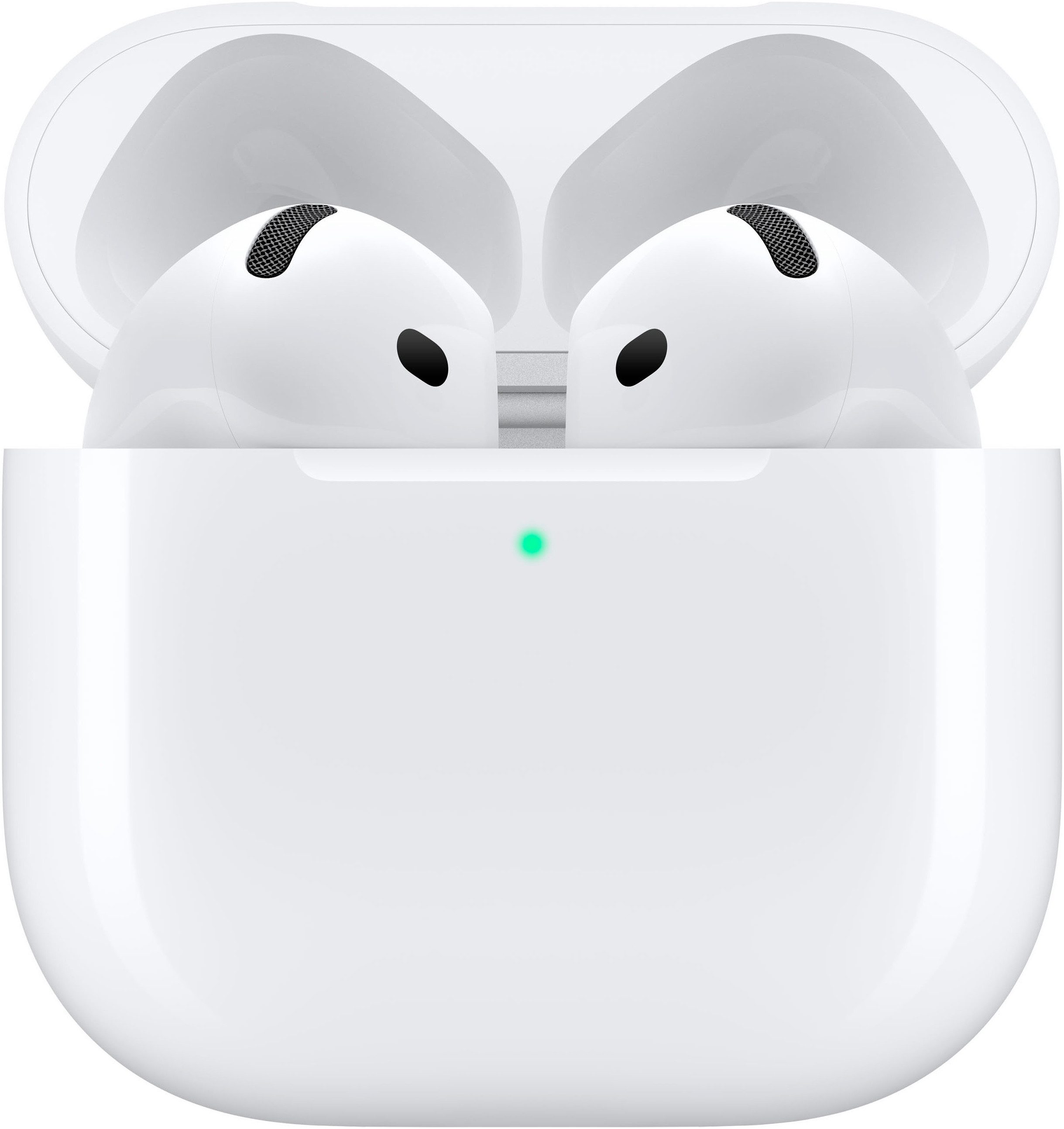 Apple AirPods 4 ANC wireless In-Ear-Kopfhörer (Transparenzmodus, integrierte Steuerung für Anrufe und Musik, kompatibel mit Siri, Siri, Bluetooth)