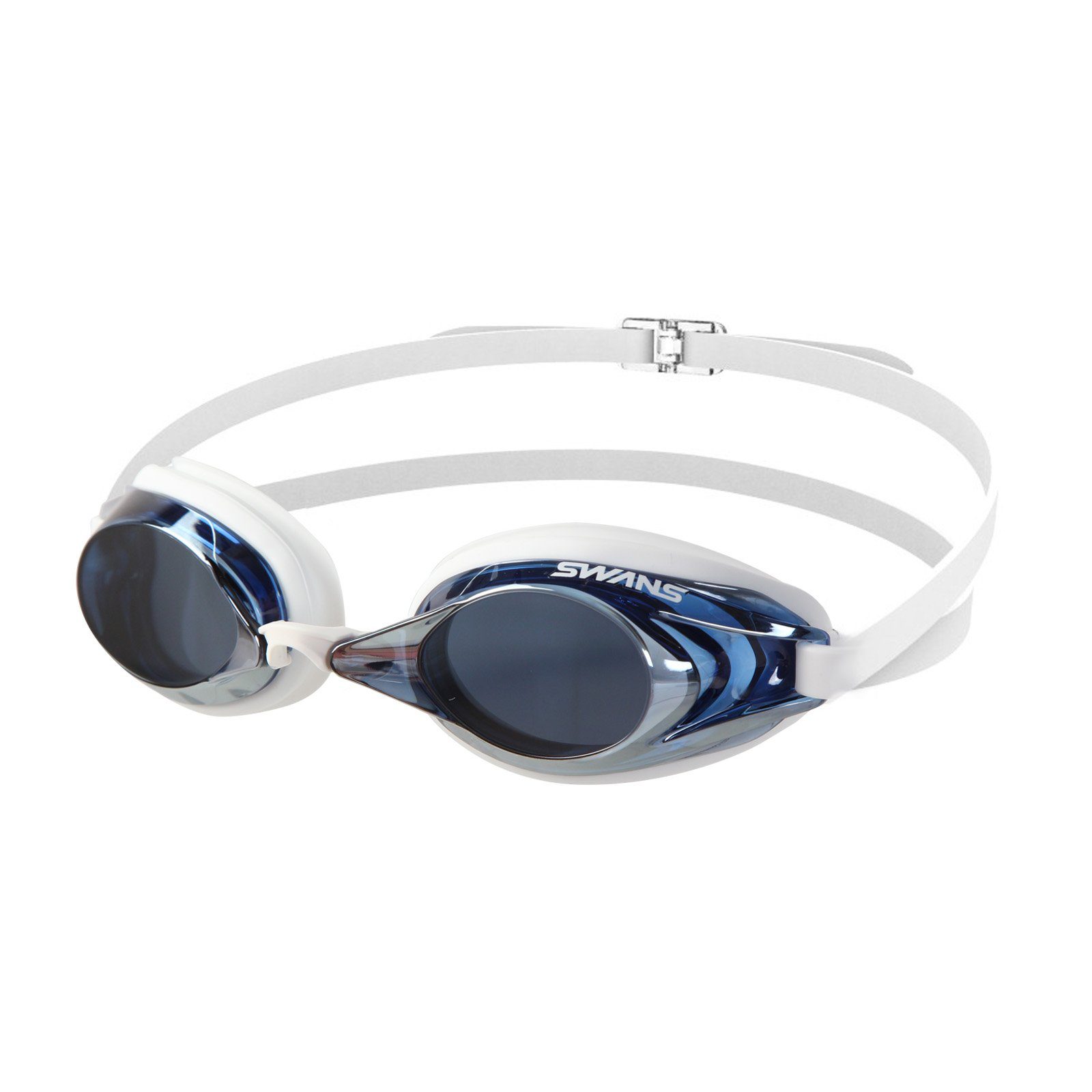 SWANS Schwimmbrille SR-2M EV navy and silver (NAVSL) | Brillen