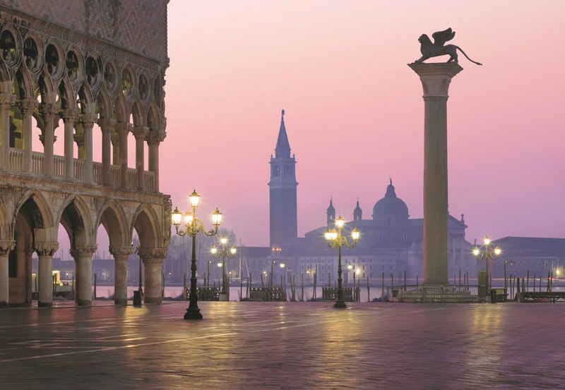 Komar Fototapete »San Marco«, glatt, bedruckt, Stadt, Kunst, (Set), ausgezeichnet lichtbeständig