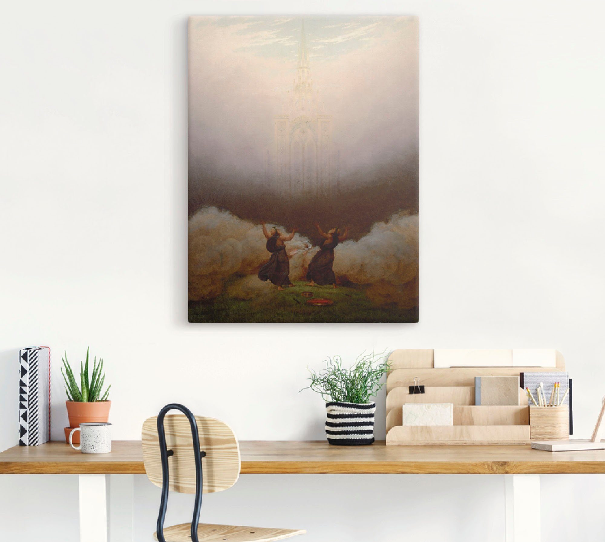 Alubild, Die Wandaufkleber in versch. Religion der Kirche, Artland als christlichen St), Poster Leinwandbild, Wandbild Vision oder Größen (1
