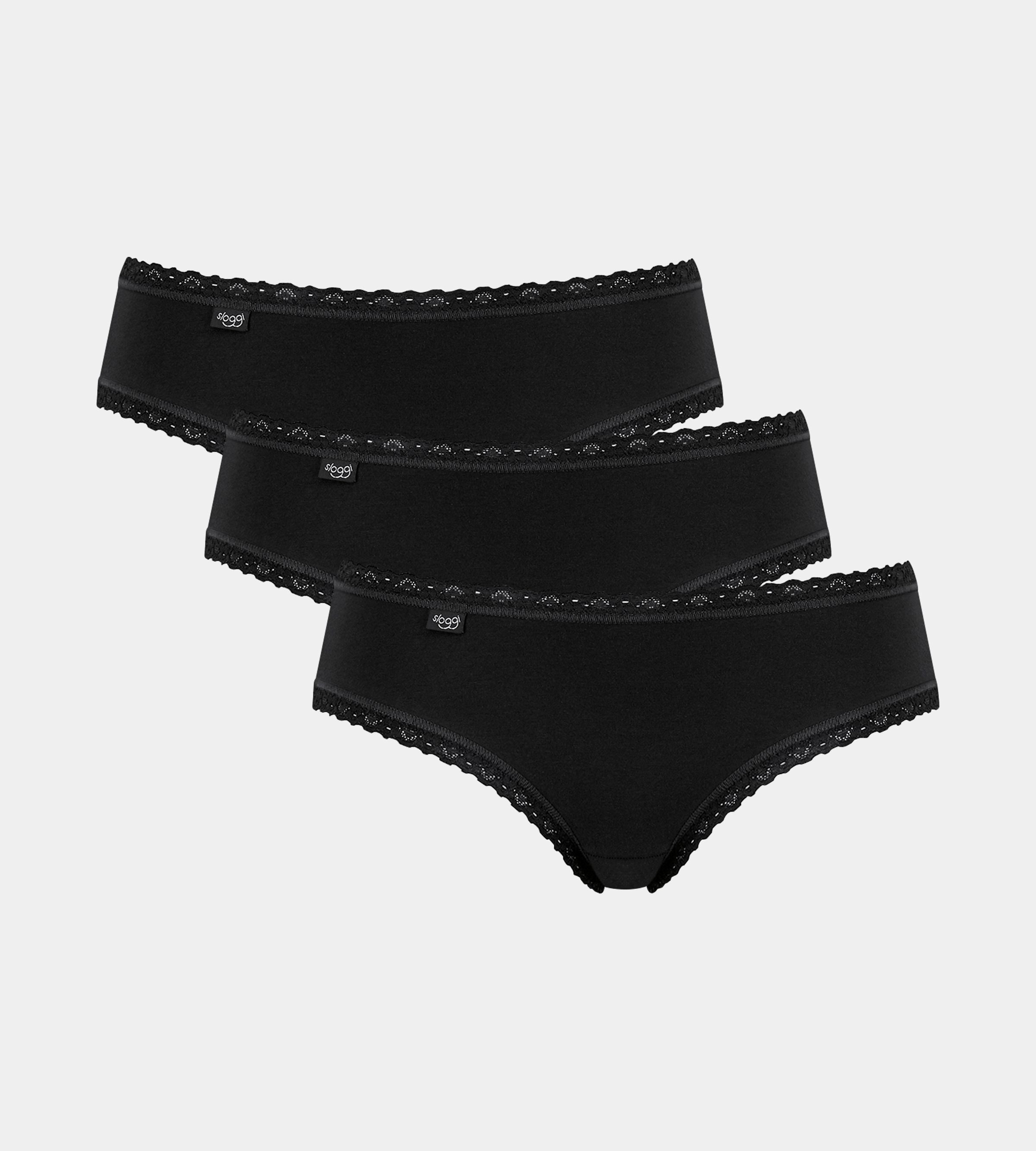 Slip 24/7 Cotton Lace Hipster C3P