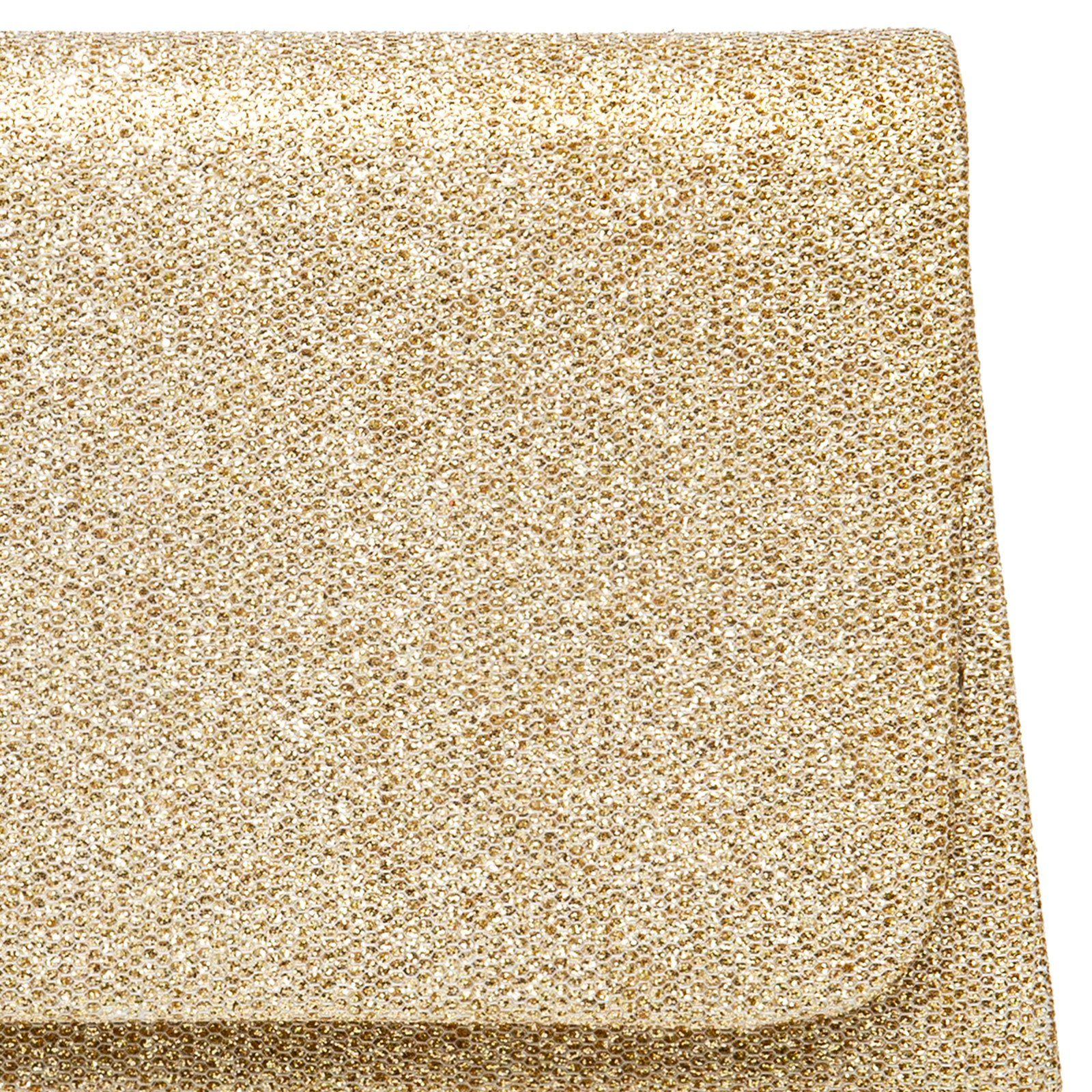 Caspar Clutch TA502 kleine elegante Damen Glitzer Abendtasche