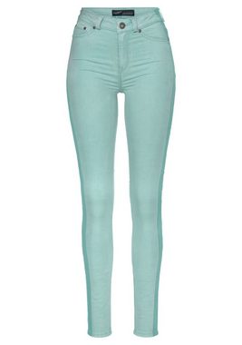 Arizona Skinny-fit-Jeans Ultra Stretch High Waist mit seitlichem Streifen