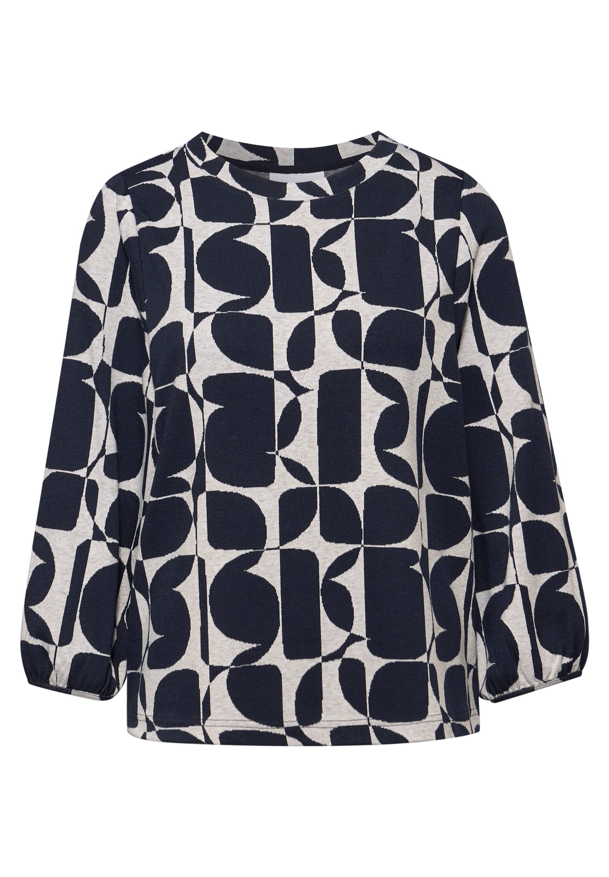 STREET ONE 3/4-Arm-Shirt mit All-Over Print
