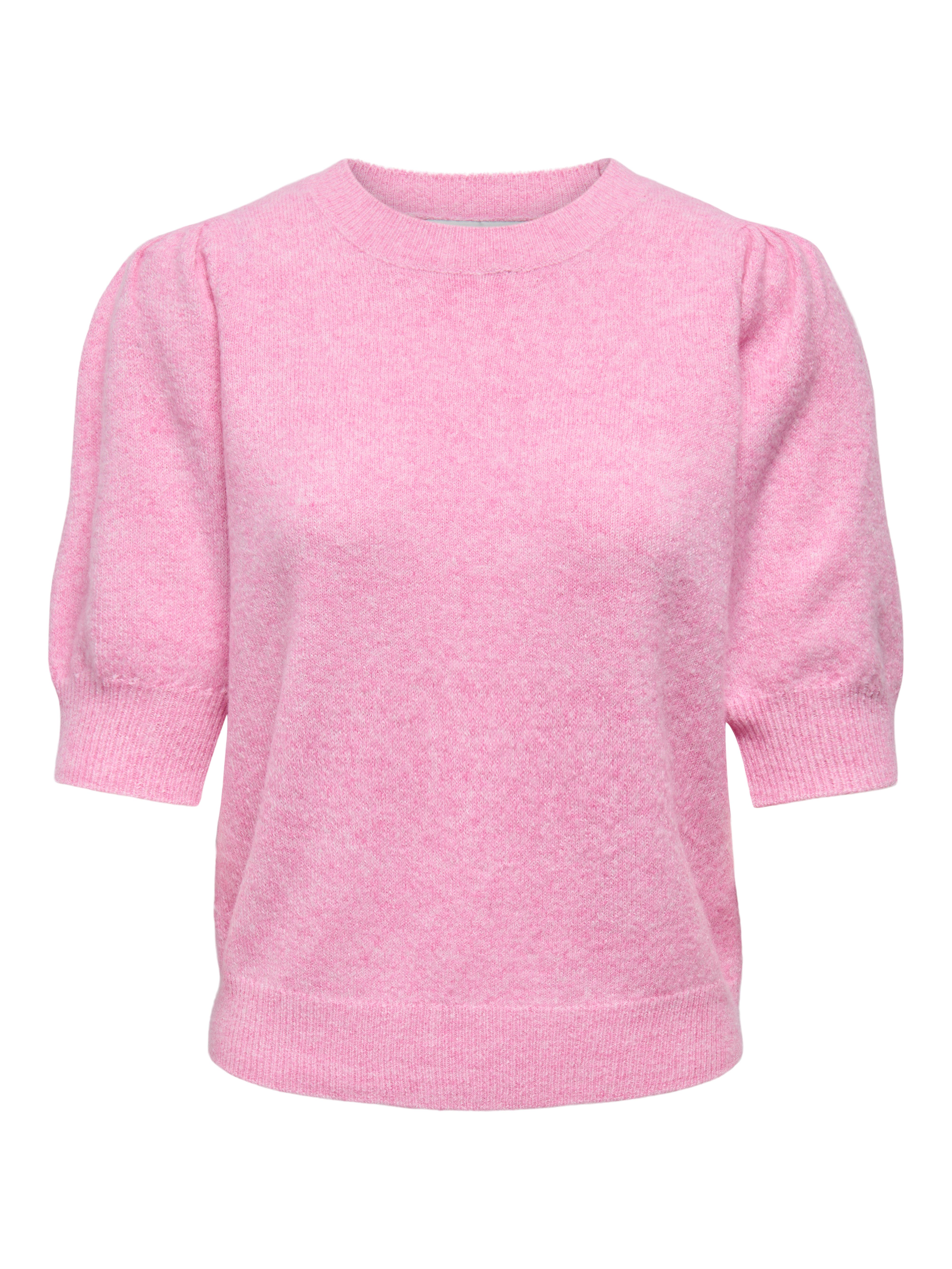 ONLY Strickpullover ONLRICA LIFE 2/4 PULLOVER KNT NOOS Materialmix, regular fit