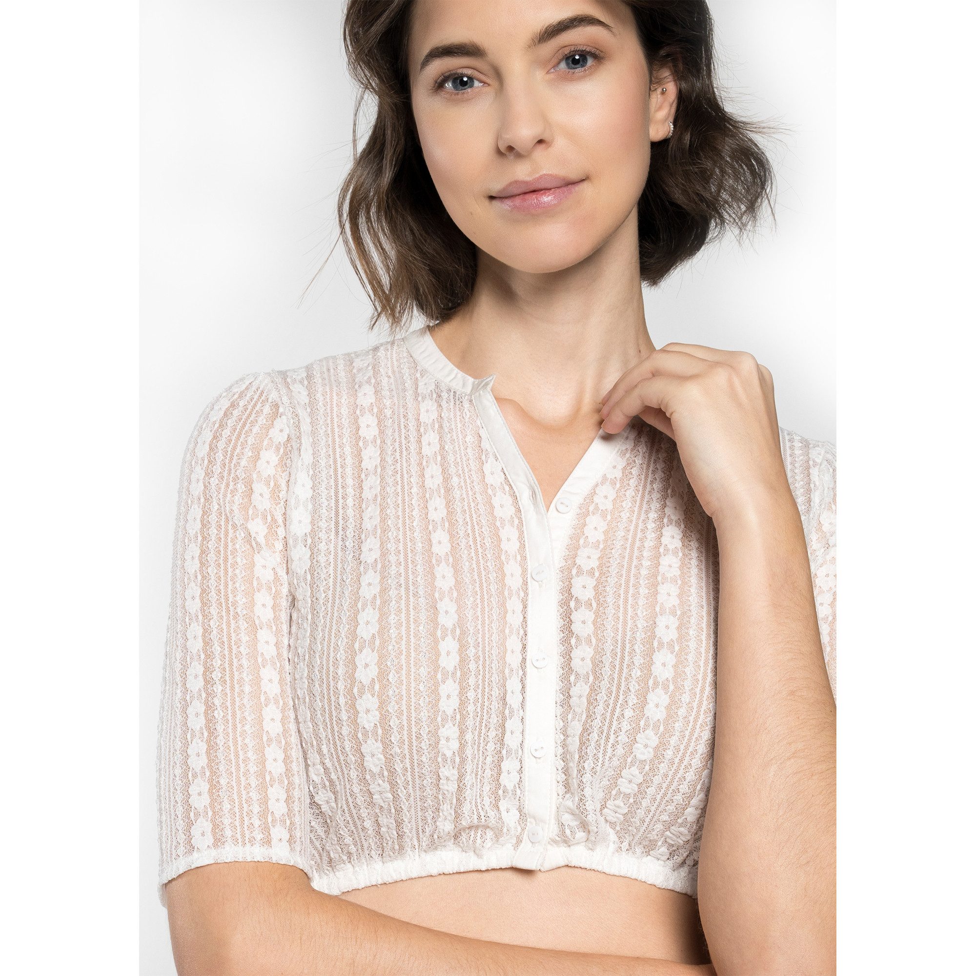 Spieth & Wensky Dirndlbluse Fannah Dirndlbluse Fannah Dirndlbluse Trachtenbluse Trachtenmode – Bild 3 von 4