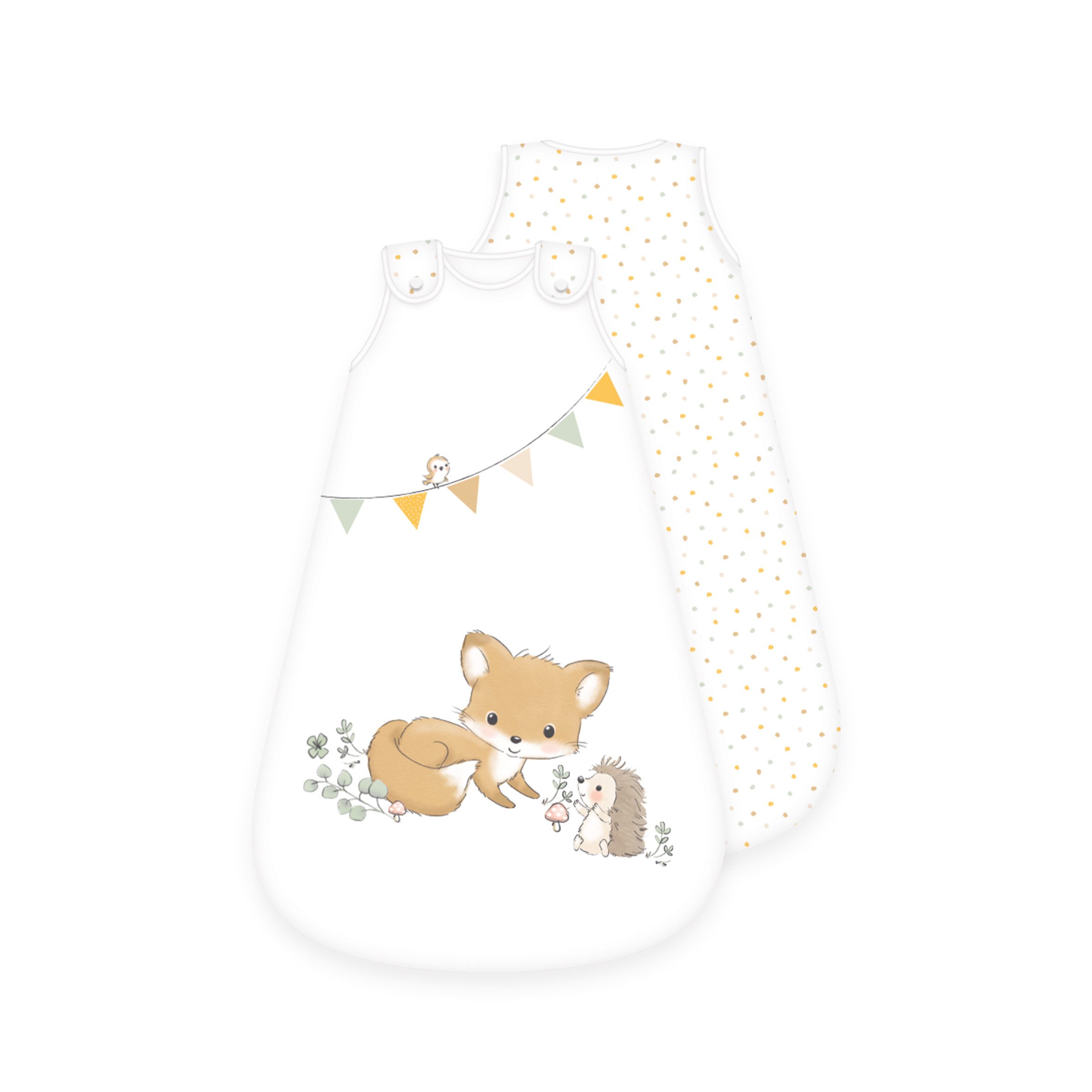 Babyschlafsack Waldfreunde Baby-Schlafsack Gr. 70x45 cm Schlafsack