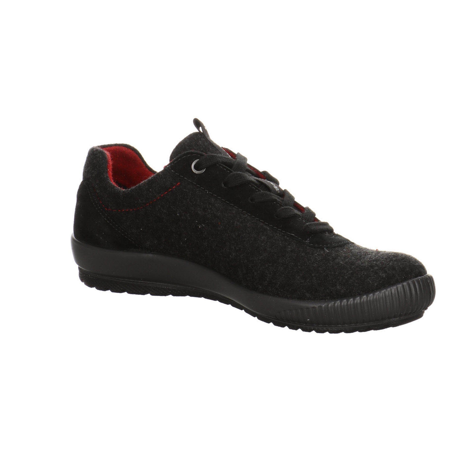 dunkel Schnürschuh Legero Tanaro Sneaker Sneaker Goretex schwarz 4.0 Schuhe Damen Leder-/Textilkombination