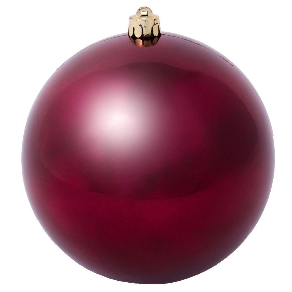 B&S Weihnachtsbaumkugel Weihnachtskugel Kunststoff Ø 25 cm bordeaux für Inn günstig online kaufen