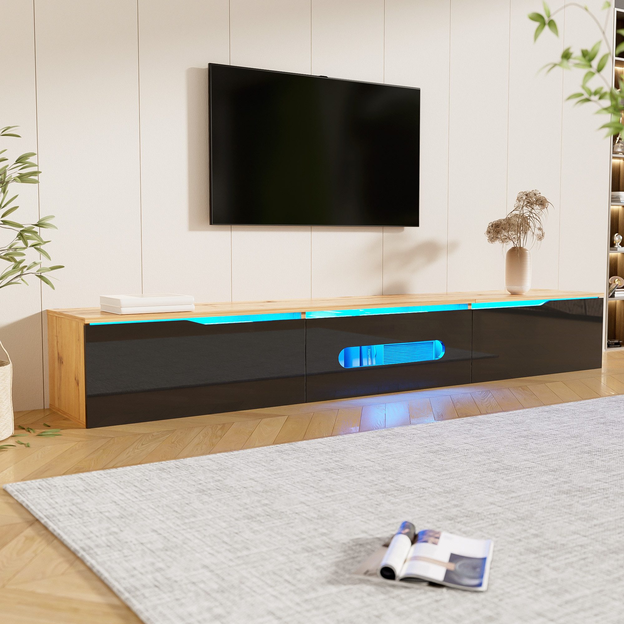 STILVORA Lowboard TV-Schrank hängend 180 cm günstig online kaufen