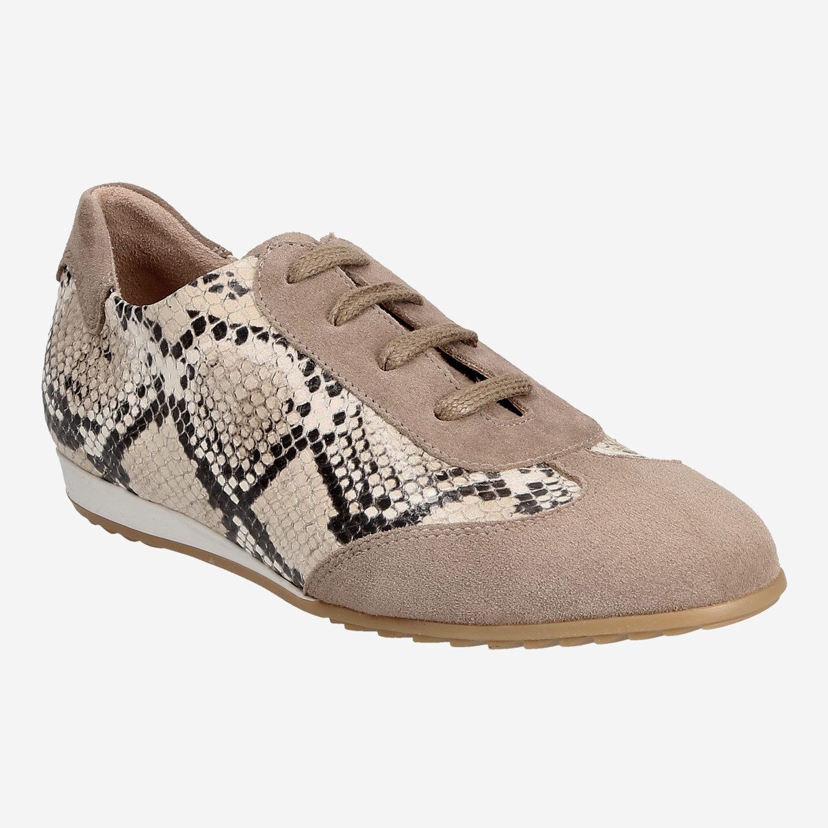 Perlato Perlato 11009, Sneaker in Beige für Damen Sneaker