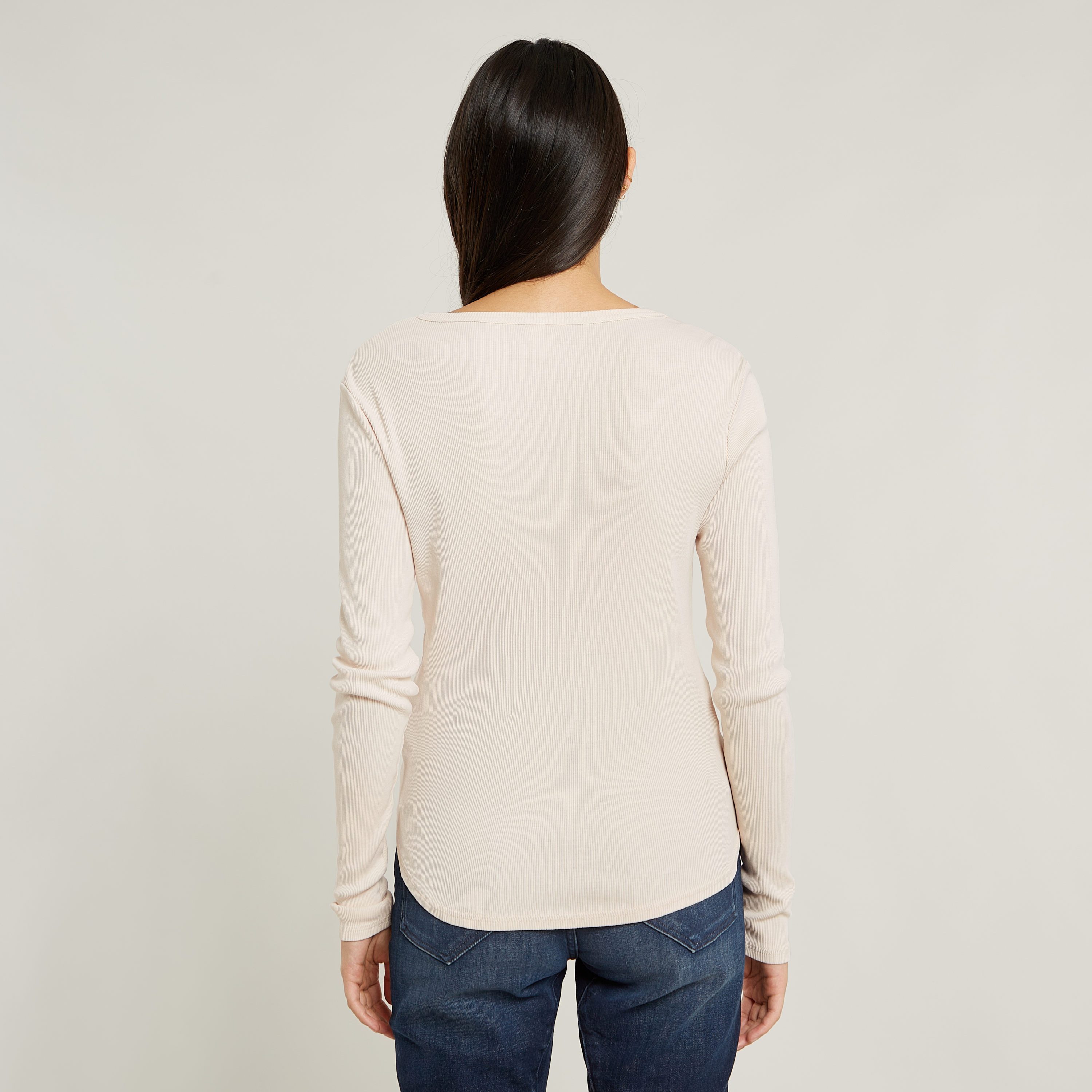 G-STAR Langarmshirt Deep v slim mit günstig online kaufen