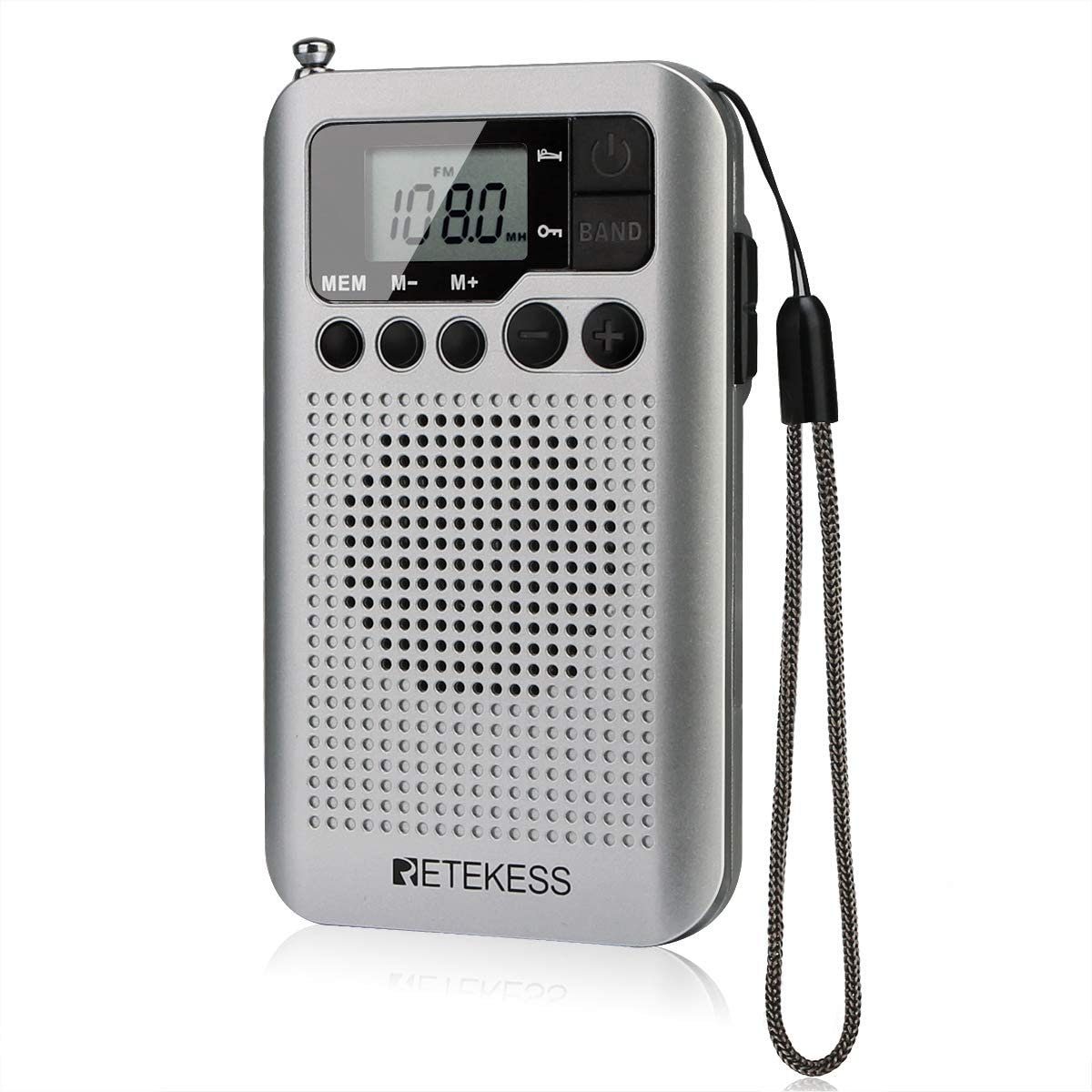 Retekess TR106 Tragbares Headset-Radio, Taschenradios UKW-Radio (Tragbares Headset-Radio, Tragbares Headset-Radio)