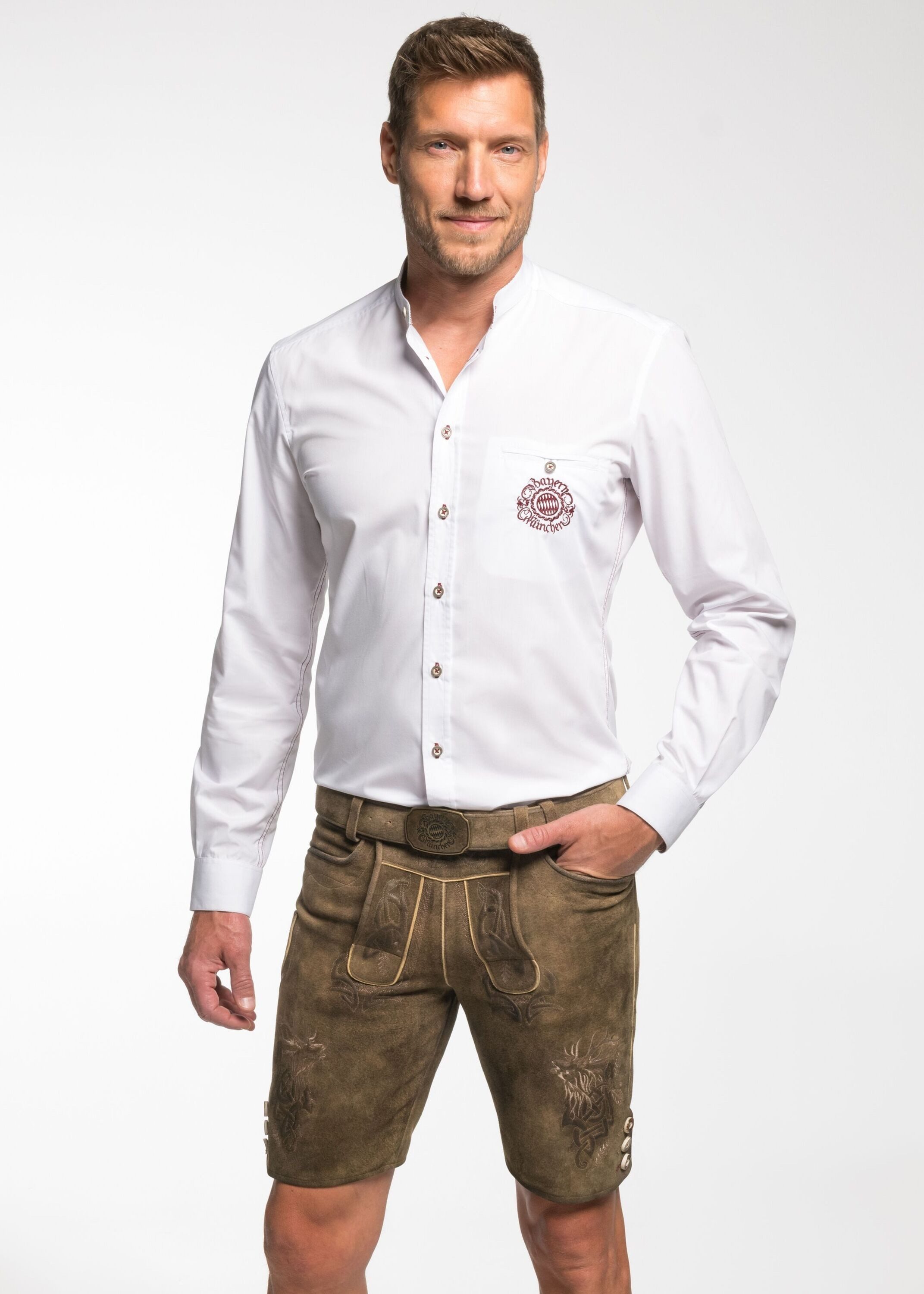 Spieth & Wensky Shorts FCB - Enor Markante FC Bayern Stickerei
