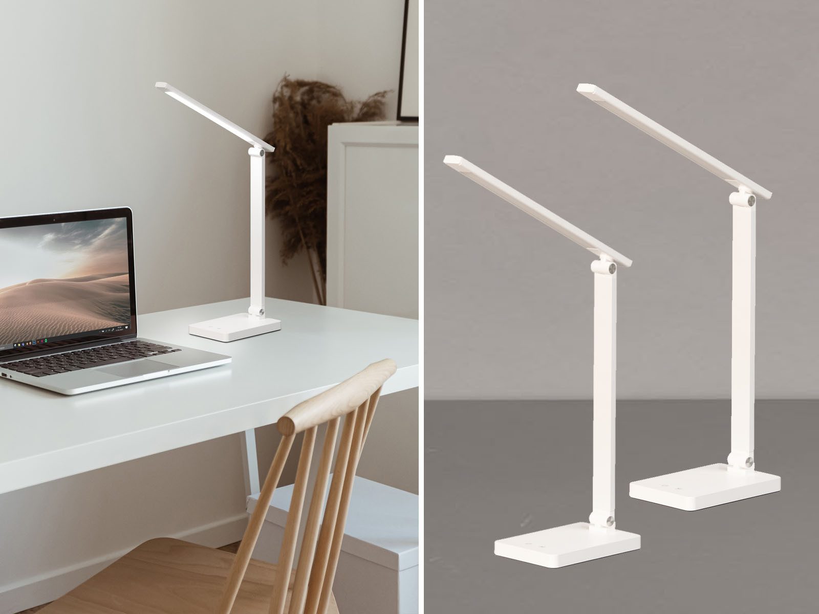 easy! BY FHL LED Schreibtischlampe, Dimmfunktion, LED fest integriert, Warm günstig online kaufen