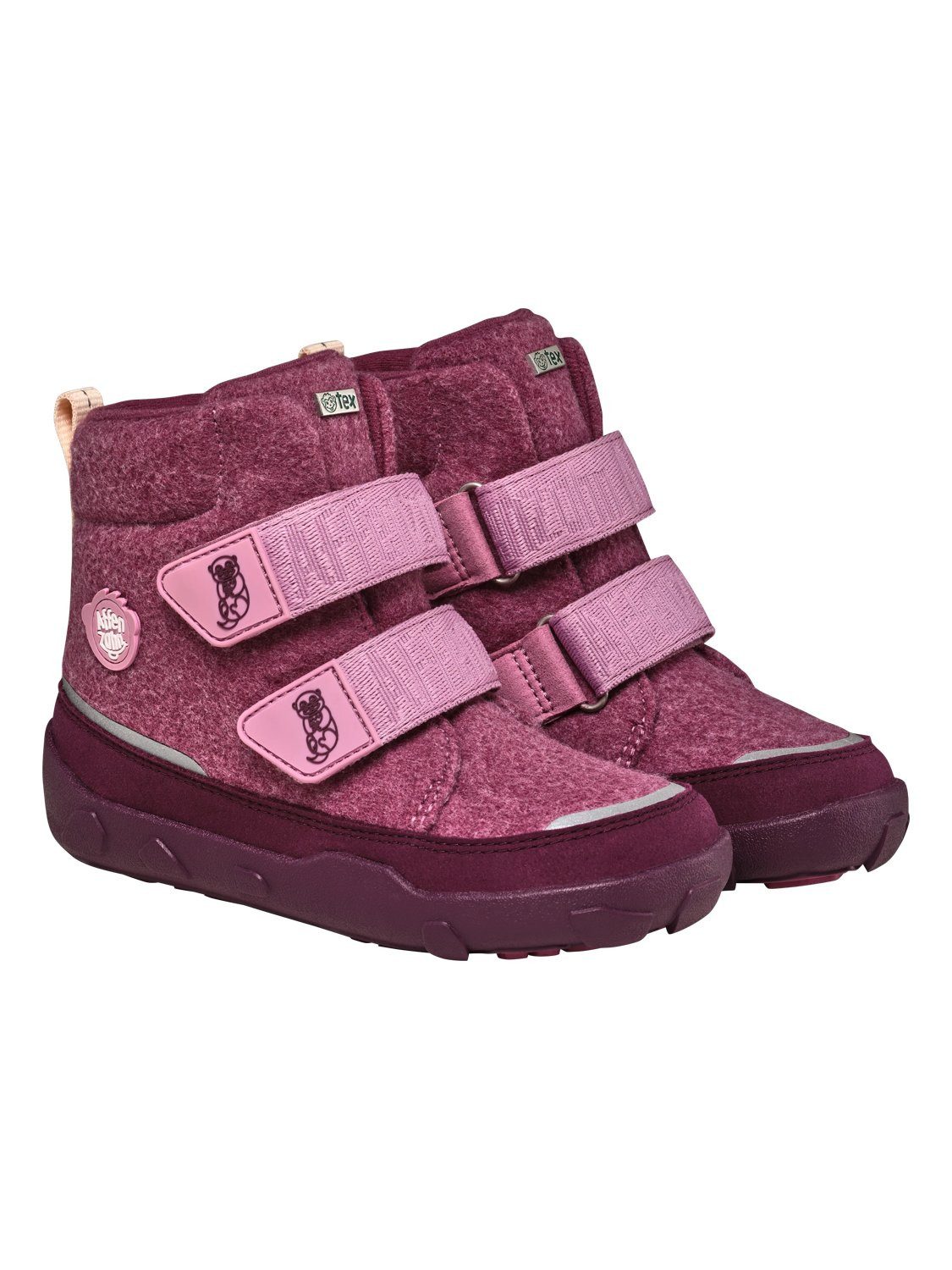 Affenzahn Wolle Comfy Winterstiefel wasserdicht und warm gefüttert