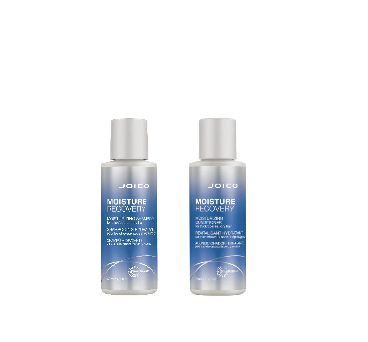 Joico Haarpflege-Set Moisture Recovery Set Reisegröße - Shampoo 50ml + Conditioner 50ml