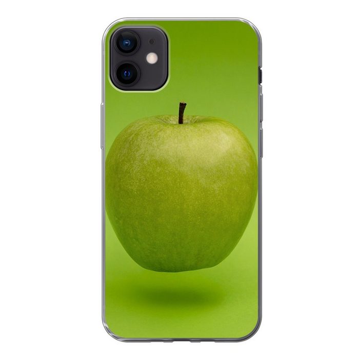 MuchoWow Handyhülle Obst - Apfel - Grün Handyhülle Apple iPhone 12 Mini Smartphone-Bumper Print Handy