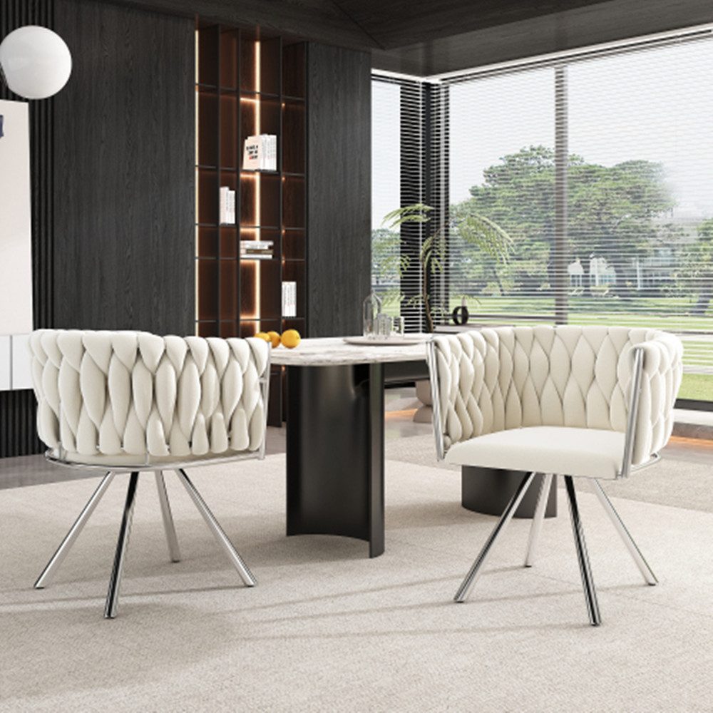 XDeer Esszimmerstuhl Esszimmerstuhl, 2er set, Wohnzimmer-Schlafzimmer-Drehs günstig online kaufen