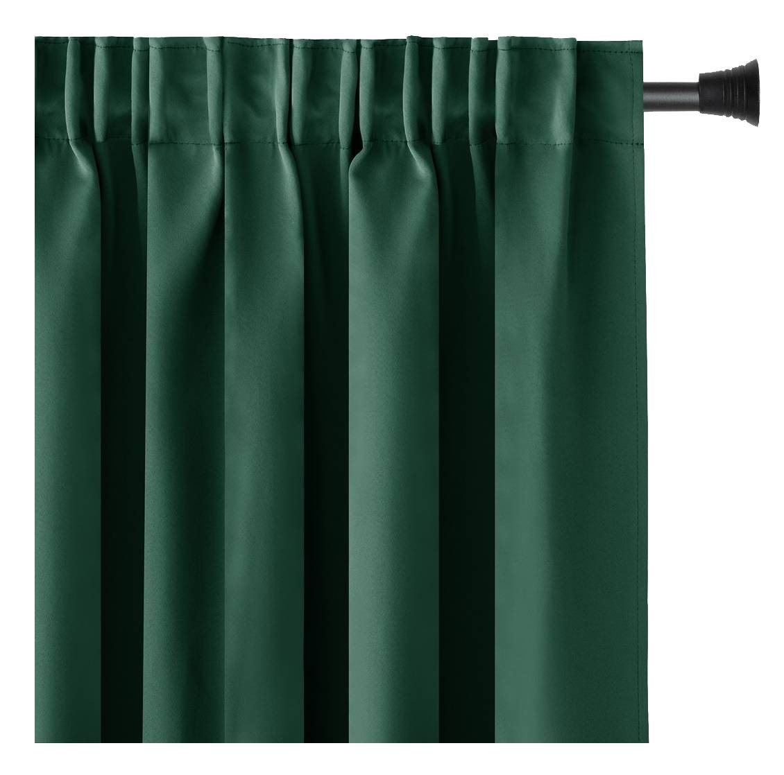 AmeliaHome Gardine Gardine Vorhang Einfarbig Verdunklungsvorhang Aufhängung Pleat (1 St), Kräuselband, verdunkelnd
