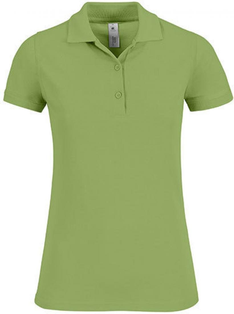B&C Poloshirt Damen Poloshirt Safran Timeless / Women