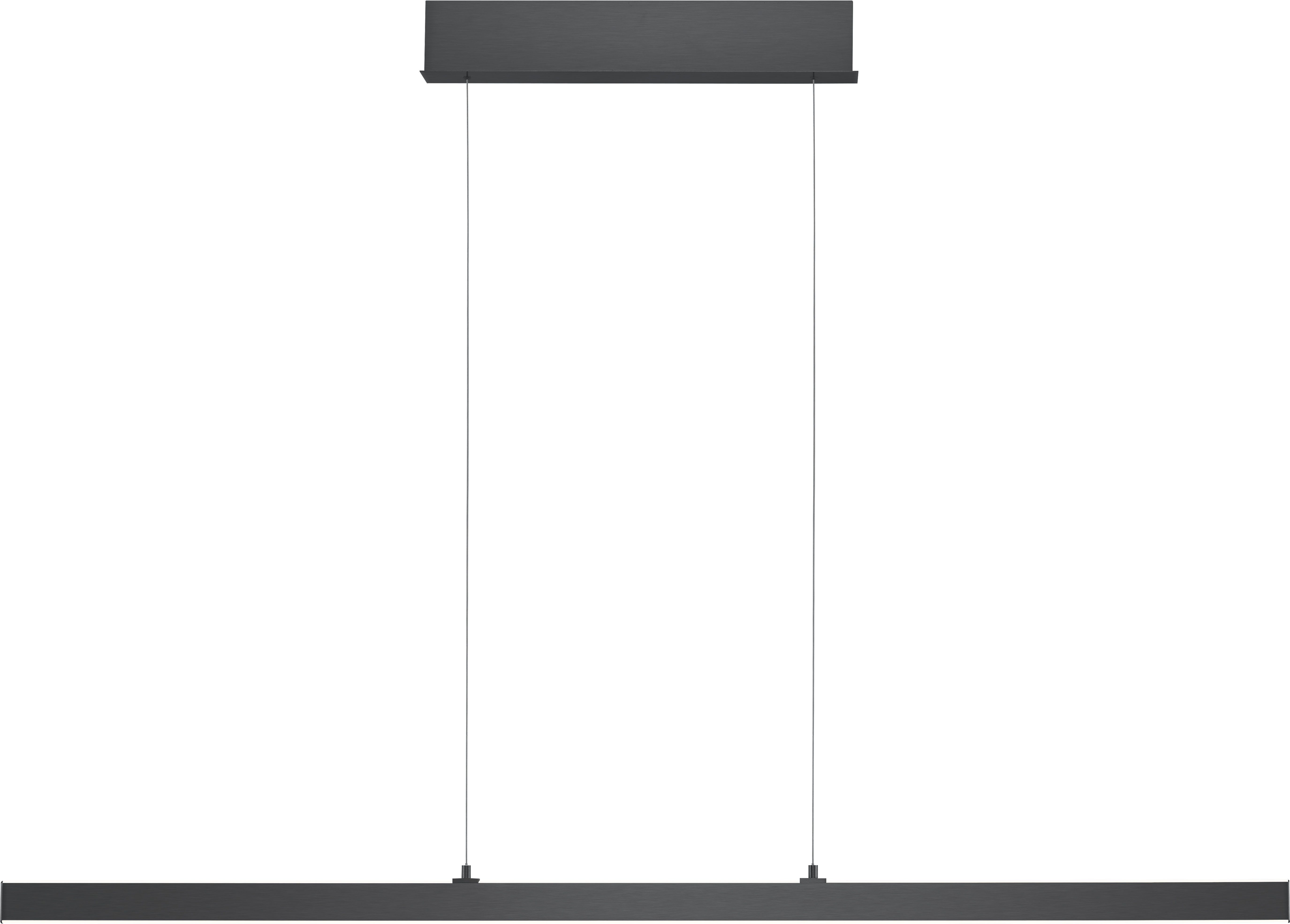 HELL höllisch gutes Licht LED Pendelleuchte KARO, LED fest integriert, warmweiß - kaltweiß, Fernbedienung, CCT, Stufenlos höhenverstellbar