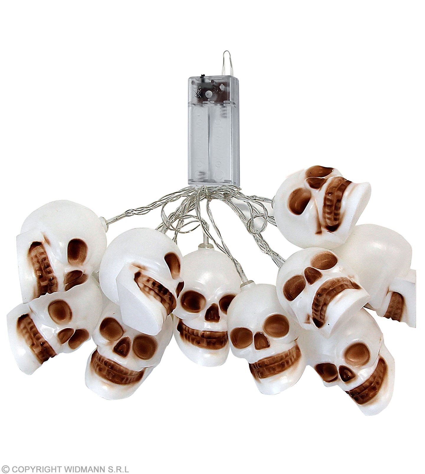 Widmann S.r.l. Dekoobjekt 'Totenkopf' Lichterkette 2,5 günstig online kaufen