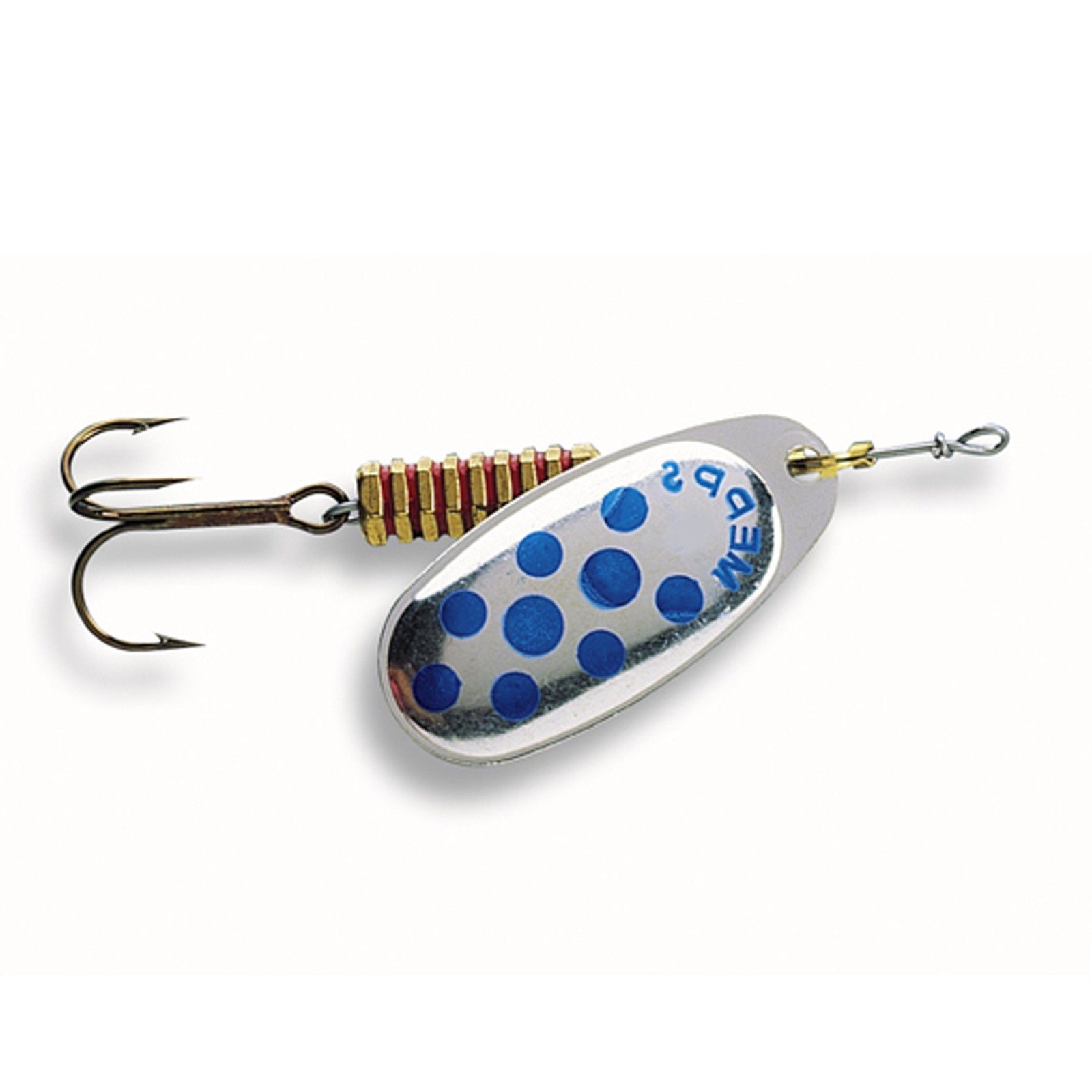 Mepps Kunstköder, Mepps Comet Decorée silber/blau Gr.5 Spinner