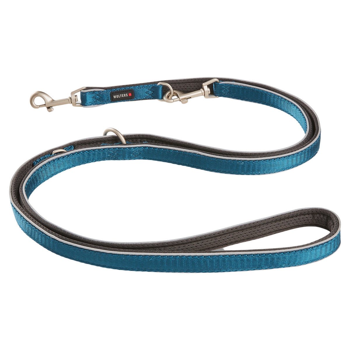 Wolters Hundeleine Führleine Active Pro Comfort petrol/anthrazit