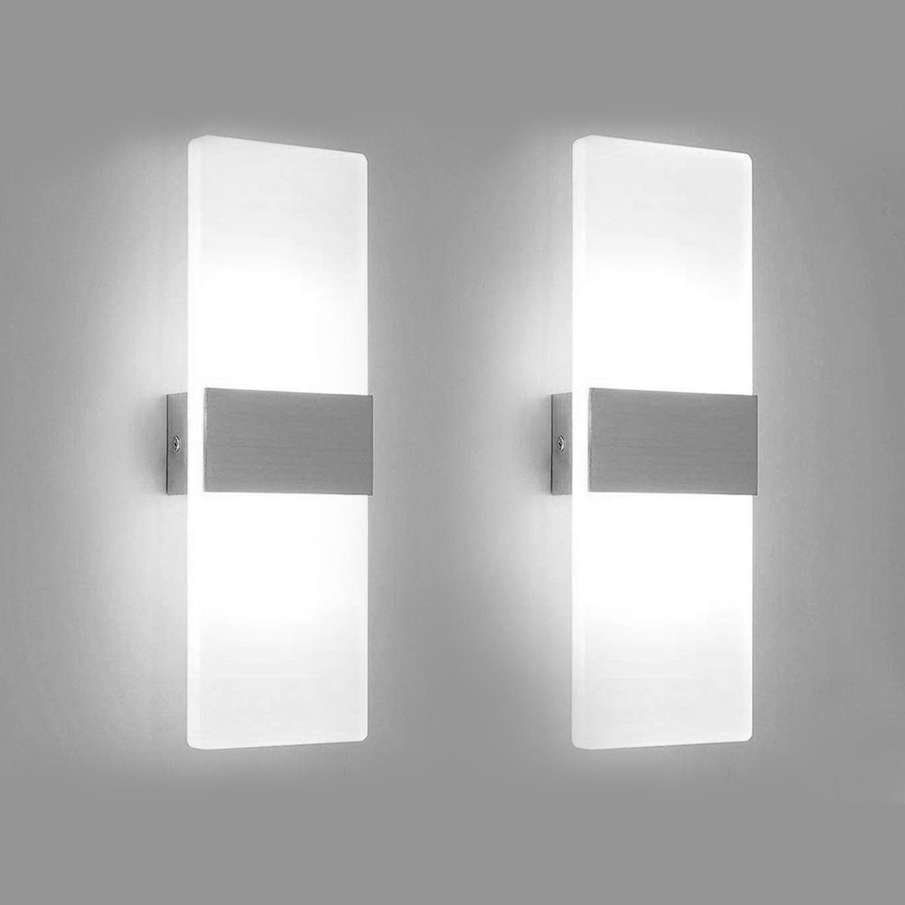 Randaco LED Wandleuchte LED Wandleuchte Flurlampe Empfangsbereichen Außen Innen Wandlampe, LED fest integriert
