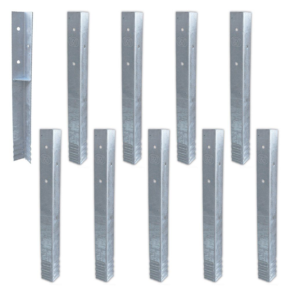 Bodenanker SolidLock 10 Stk. Winkelanker für Garantie auf Wickey Spielgeräte