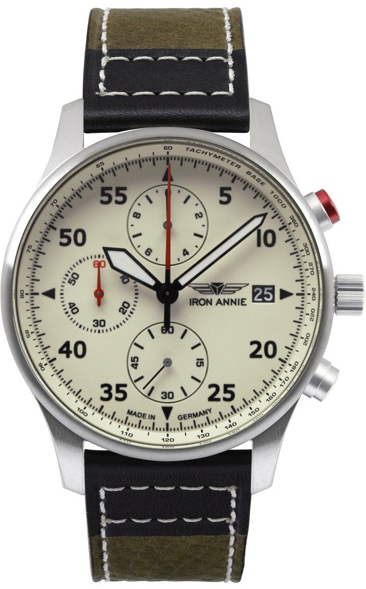 IRON ANNIE Chronograph 5670-5 F13 Tempelhof, Navigator