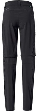 VAUDE Outdoorhose Wo Farley Stretch ZO T-Zip Pants II BLACK