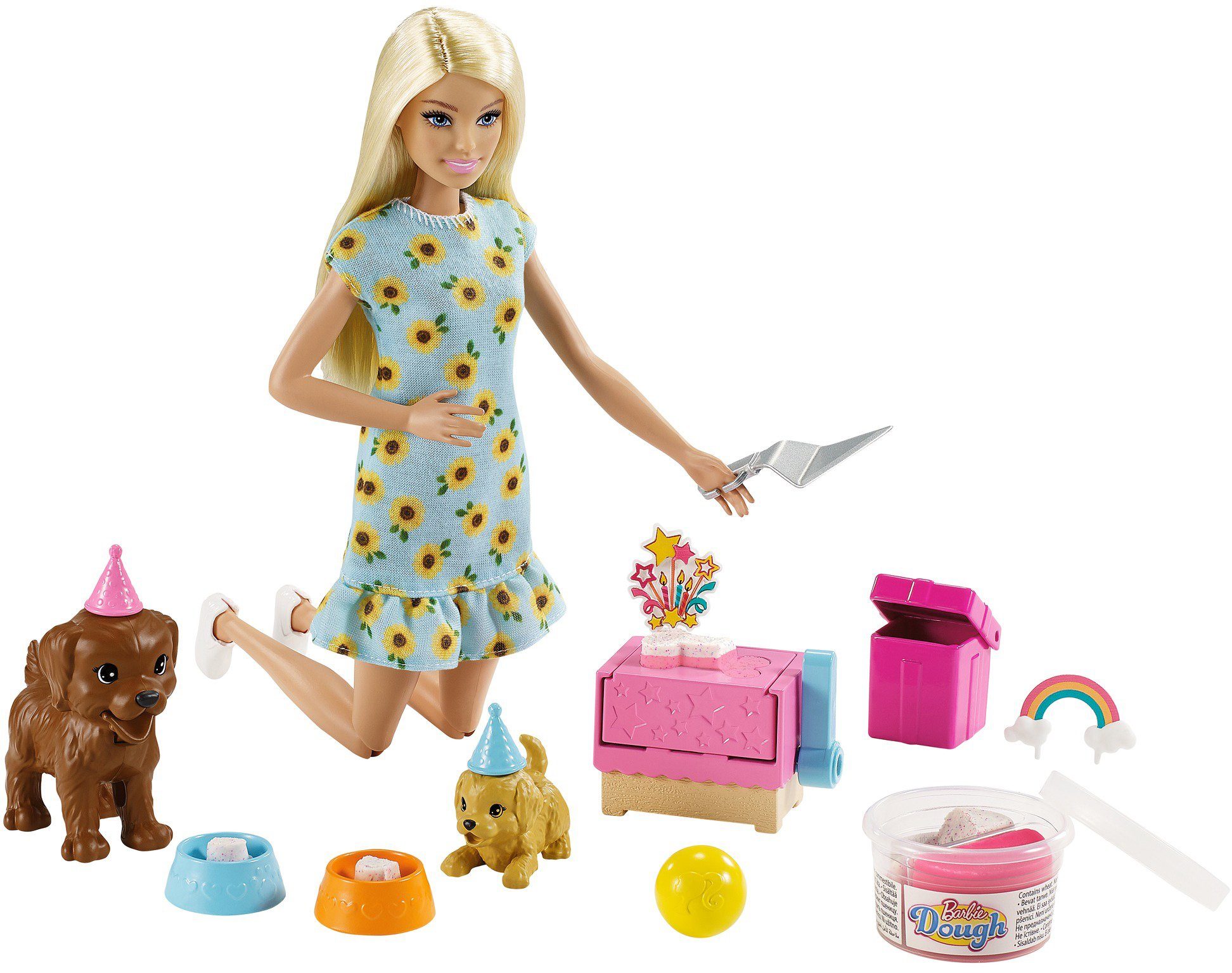 Image of Barbie Anziehpuppe »Hündchenparty und Puppe« (Set)