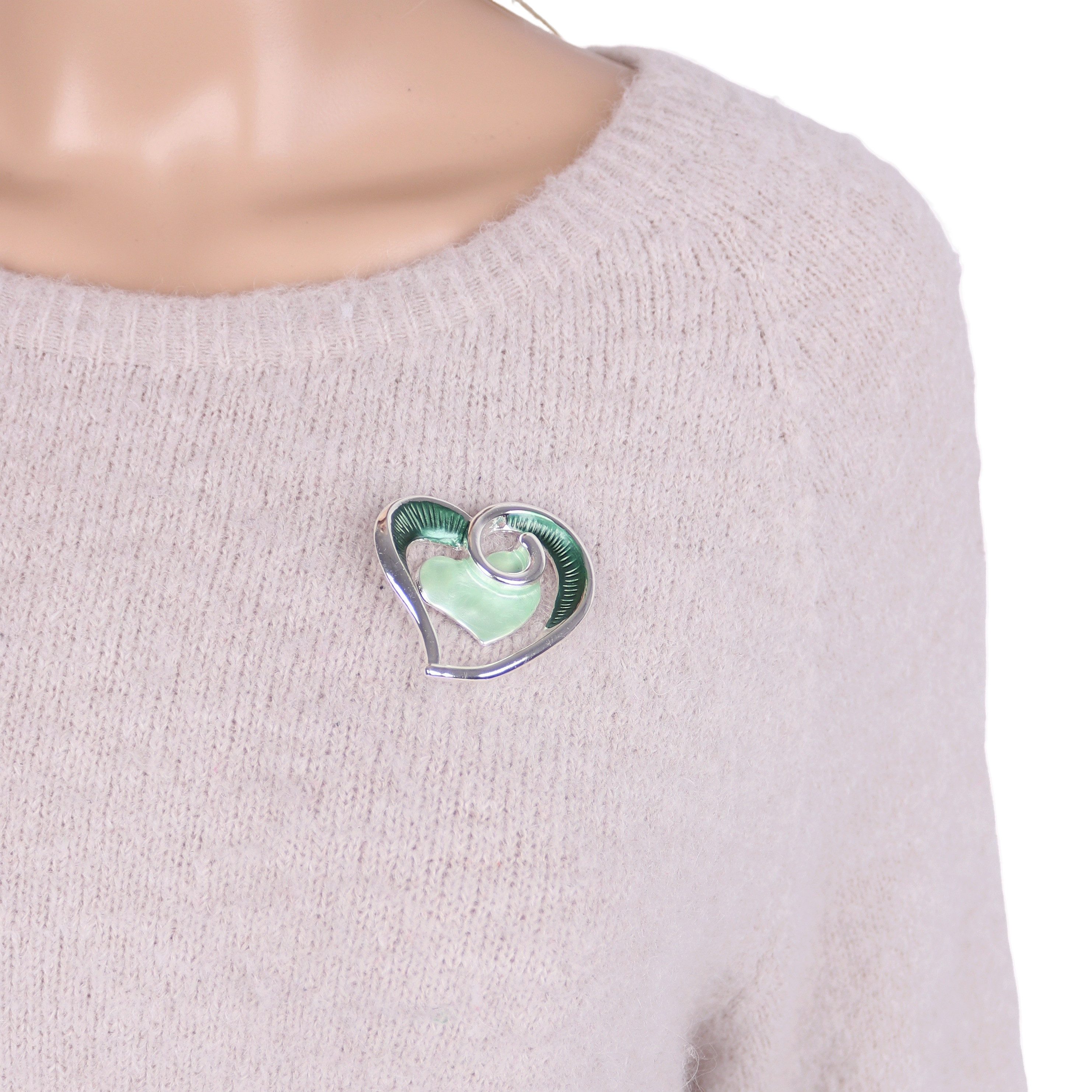 MIRROSI Brosche Magnetbrosche für Damen elegant, wunderschönes Design