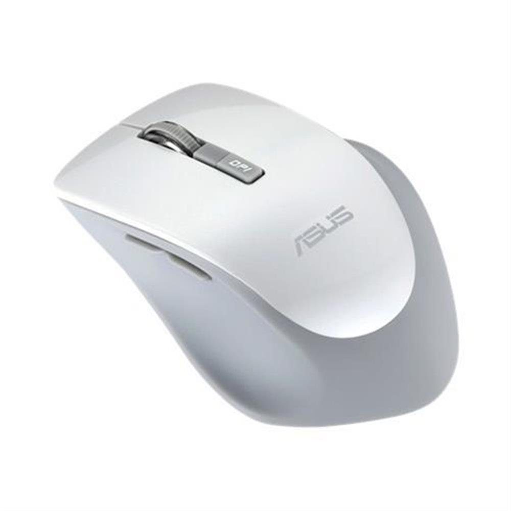 Asus WT425 Maus (RF Wireless, optisch, USB, bis zu 1600 dpi, Weiß)