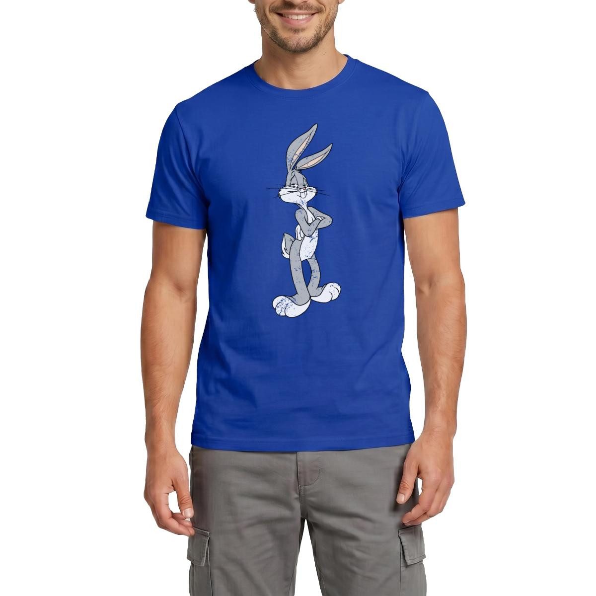 T-Shirt Looney Tunes Bugs Bunny Vintage Pose Männer T-Shirt