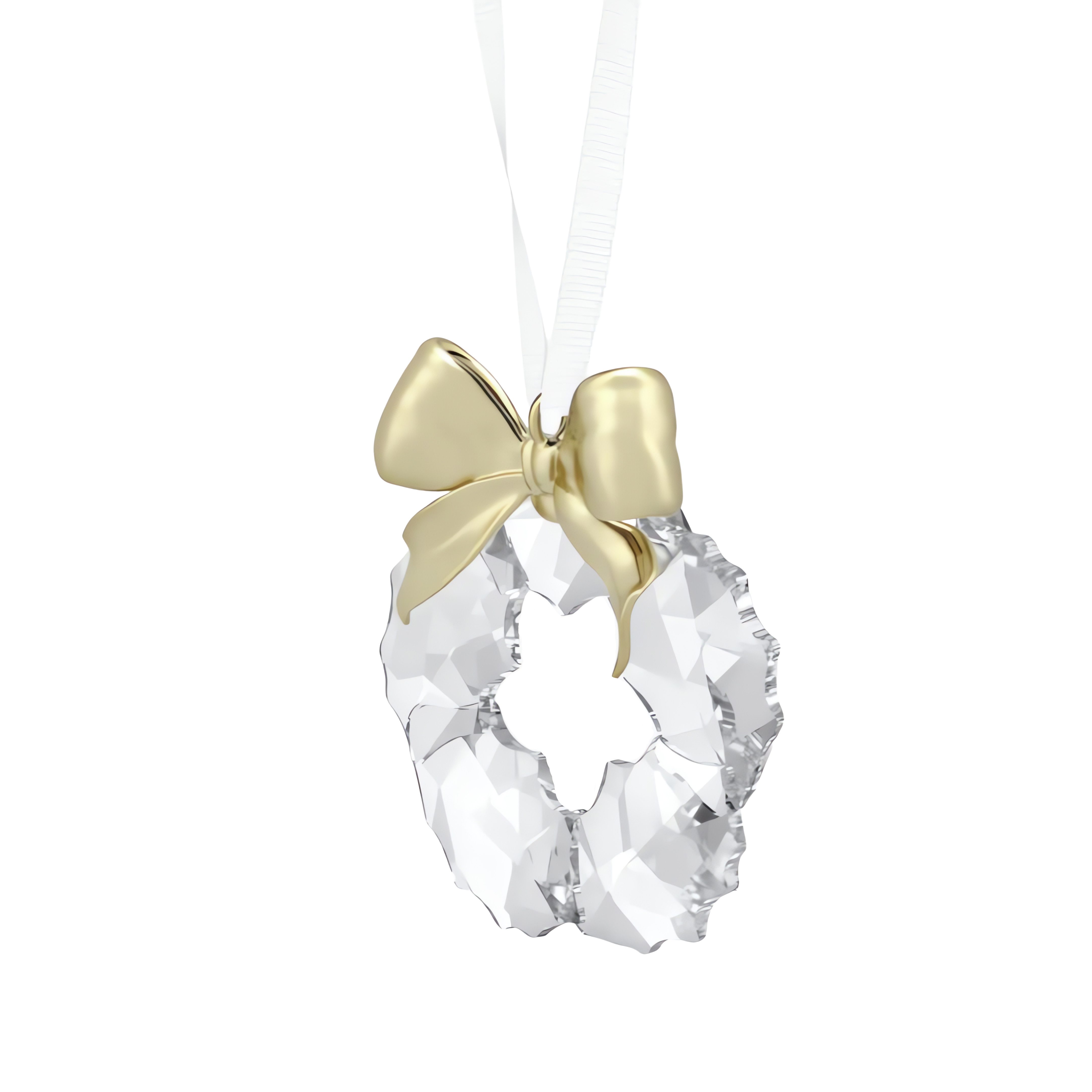 Swarovski Dekohänger Kristallfigur Sammelfigur Kranz Ornament (1 St), Swaro günstig online kaufen