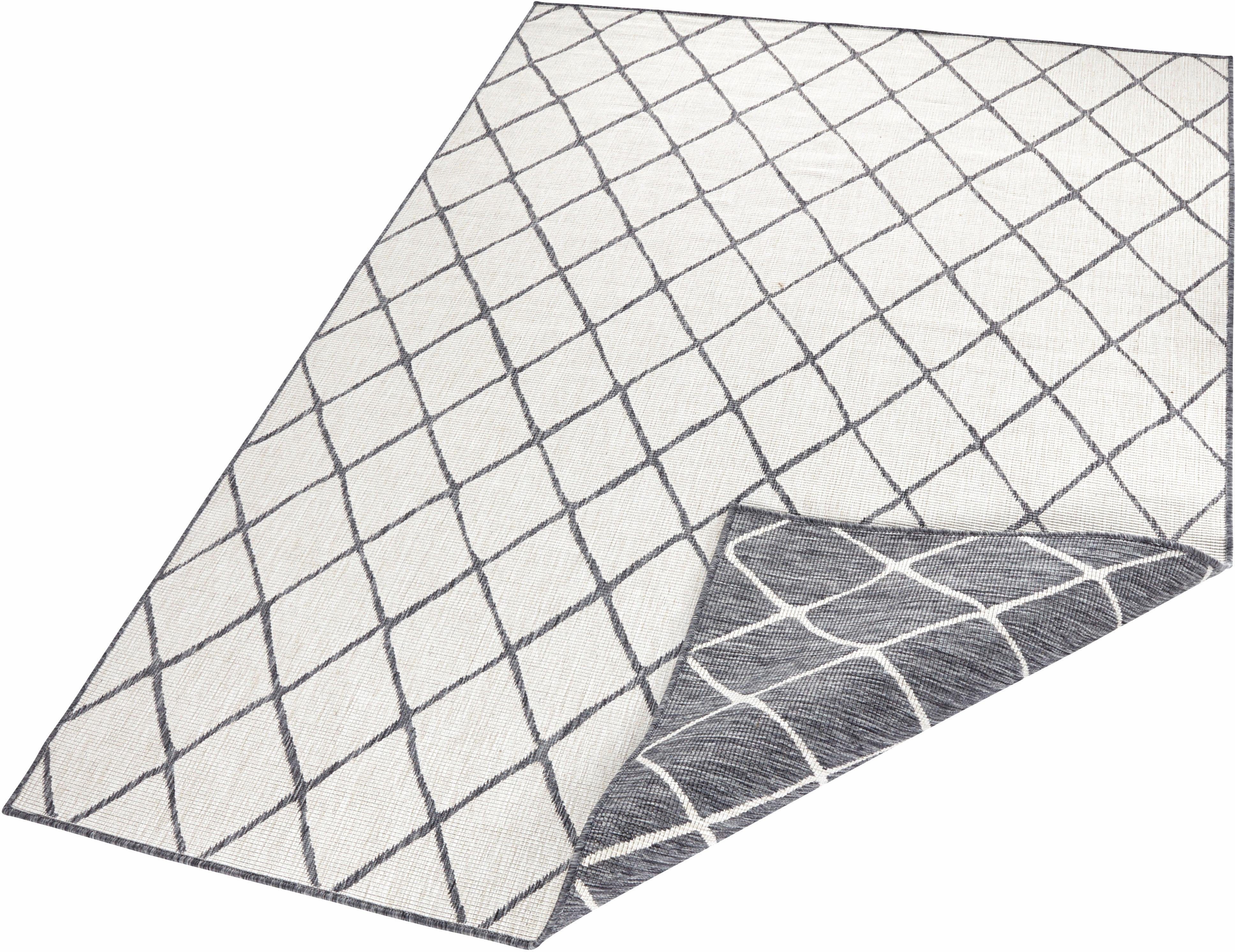 HANSE Home Teppich Malaga Wendeteppich, rechteckig, Höhe: 5 mm, In-& Outdoor, Wetterfest, Balkon, Läufer, Wohnzimmer, Wasserfest. Reduzierter Preis € 31,68. Unverbindliche Preisempfehlung € 59,90