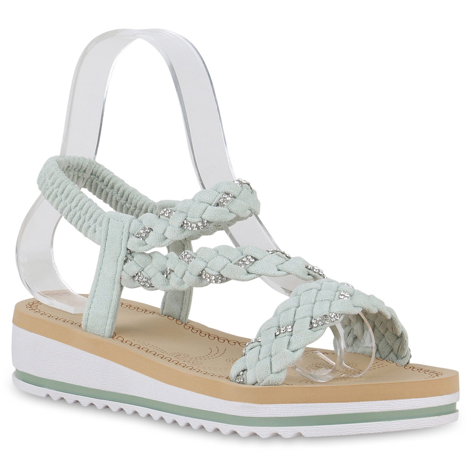VAN HILL 841239 Riemchensandalette Schuhe