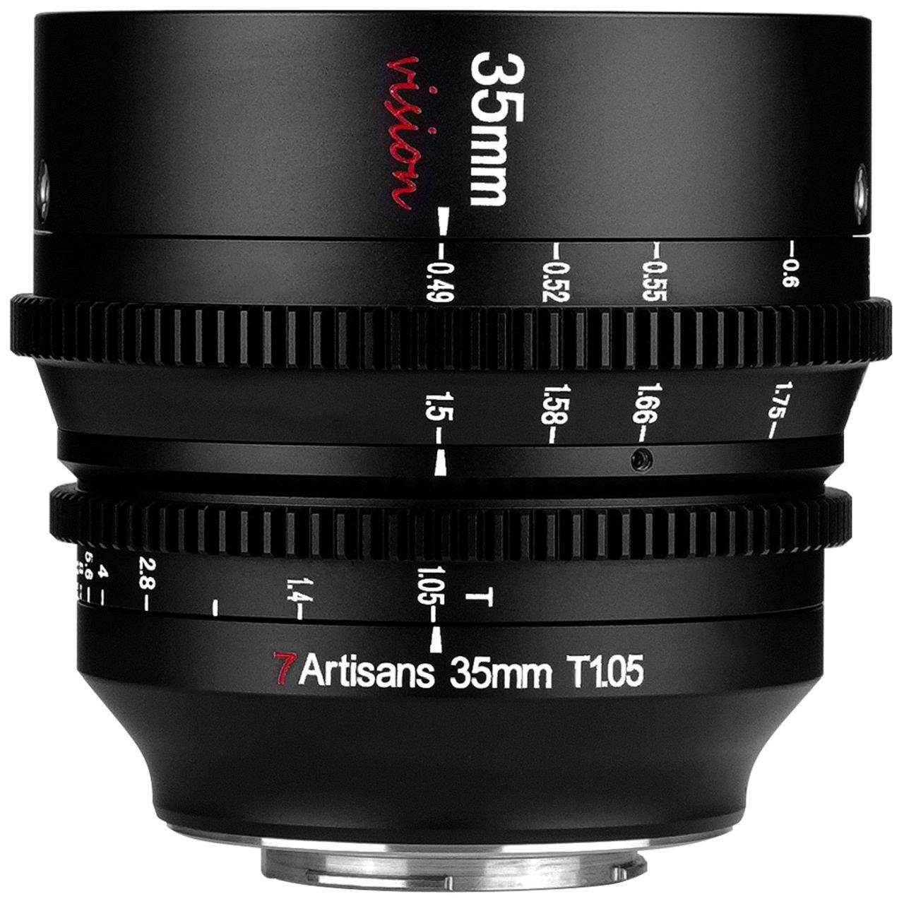Zoomobjektiv RF T1.05 Canon Vision 7Artisans 35mm