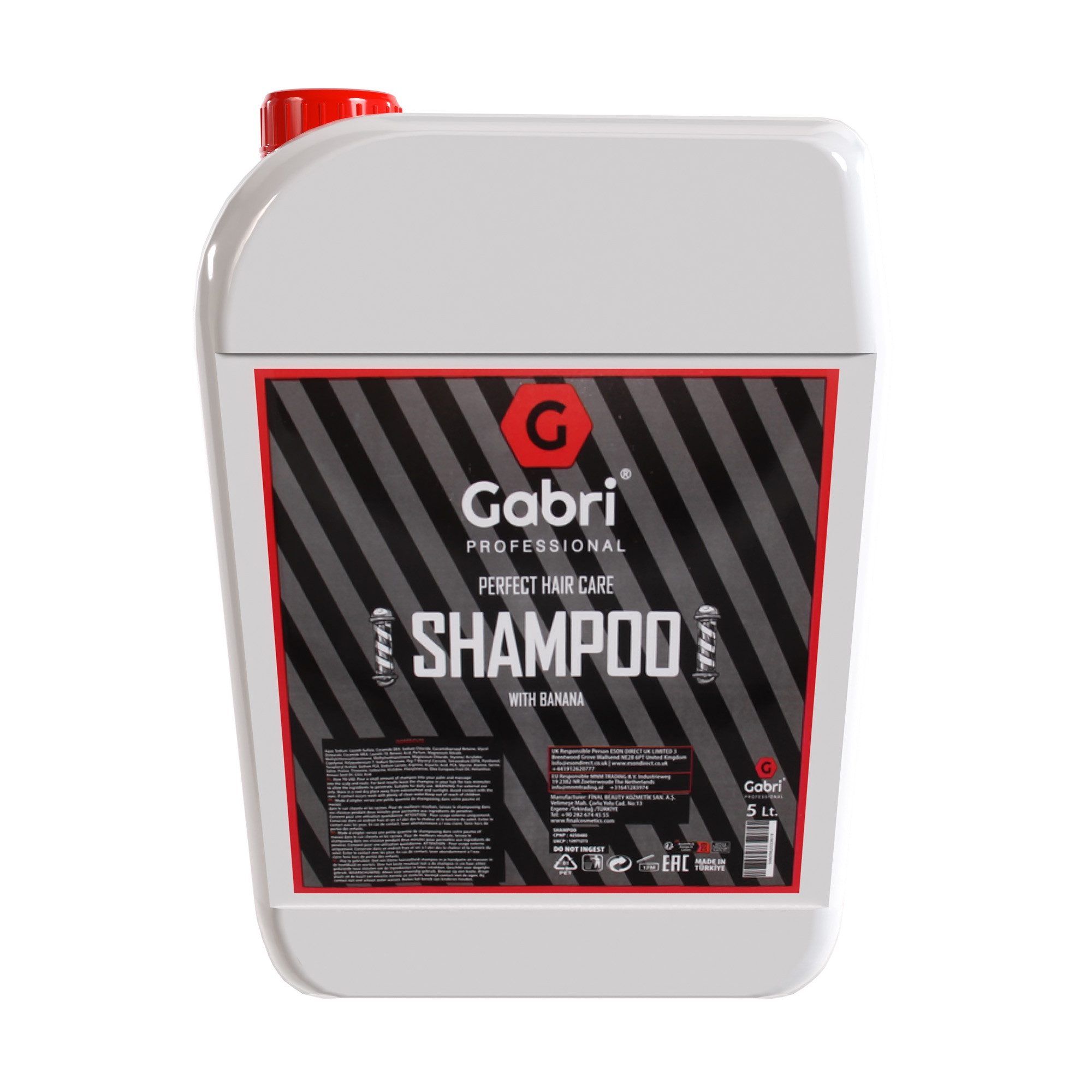 Gabri Professional Haarshampoo Gabri Professional - Shampoo Banana 5L