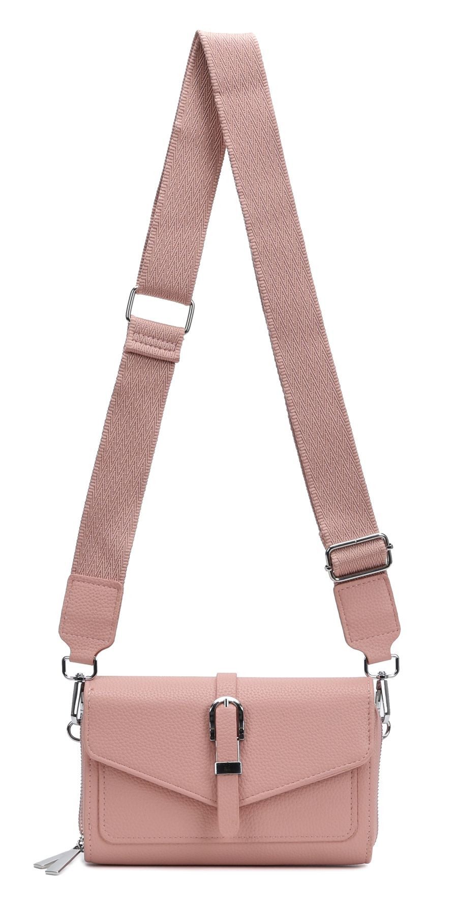 Schultertasche Damen Umhängetasche CrossBody Clutch Brusttasche Geldbörse Handytasche