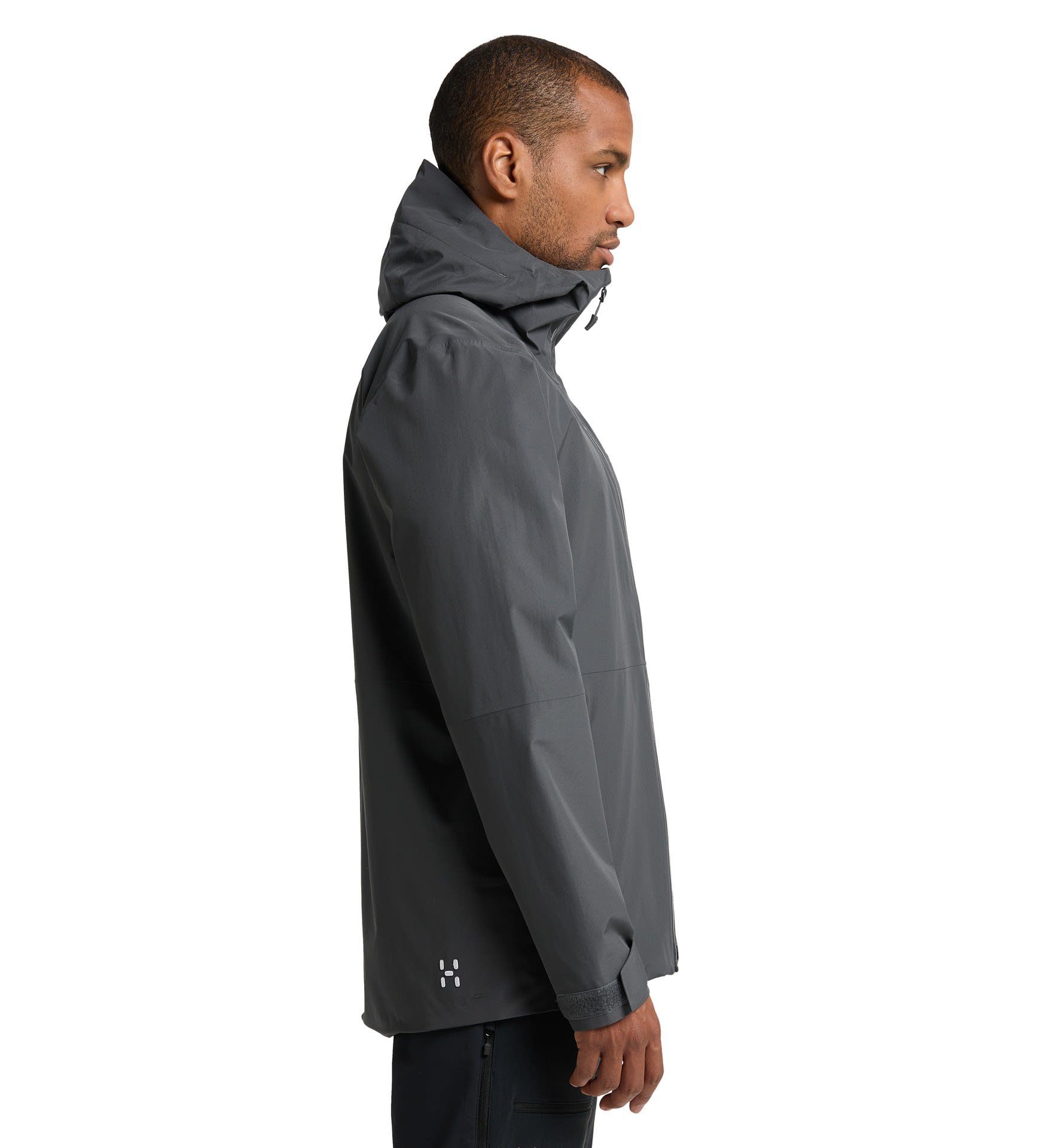 Herren Anorak Haglöfs Finch Jacket Proof Magnetite Anorak M Haglöfs