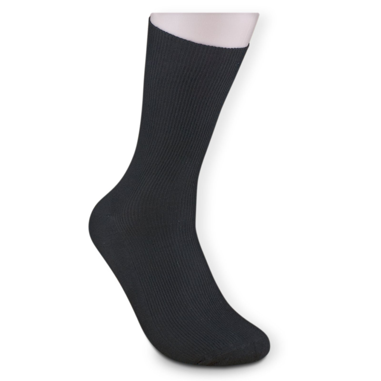 Die Sockenbude Basicsocken BASIC (Bund, 5-Paar, blau Gummi 100% Baumwolle braun ohne Diabetikersocken schwarz)