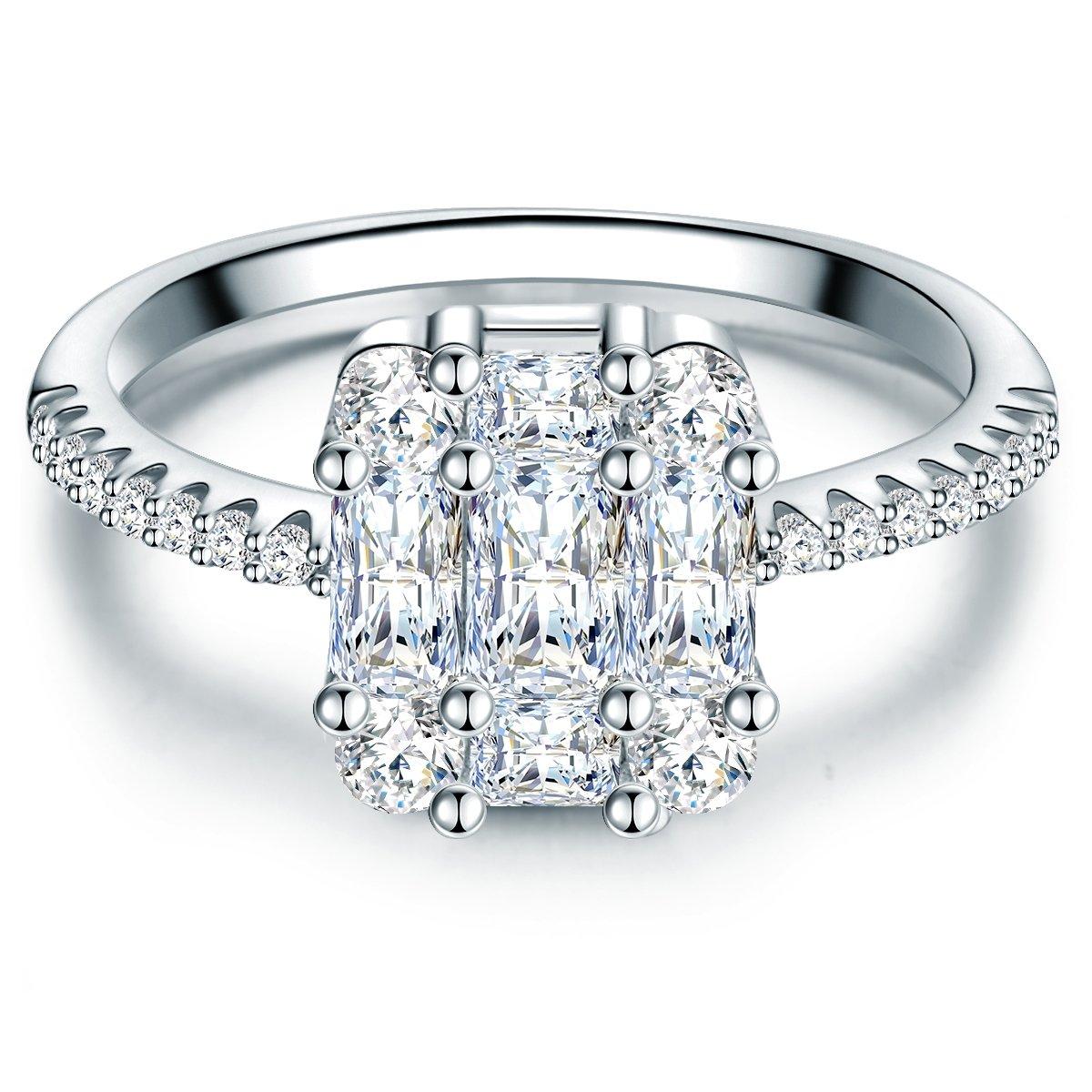 Trilani Silberring silber, mit Zirkonia