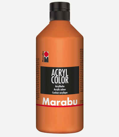 Marabu Acrylfarbe Marabu Acrylfarbe Acryl Color, 500 ml, orange 013