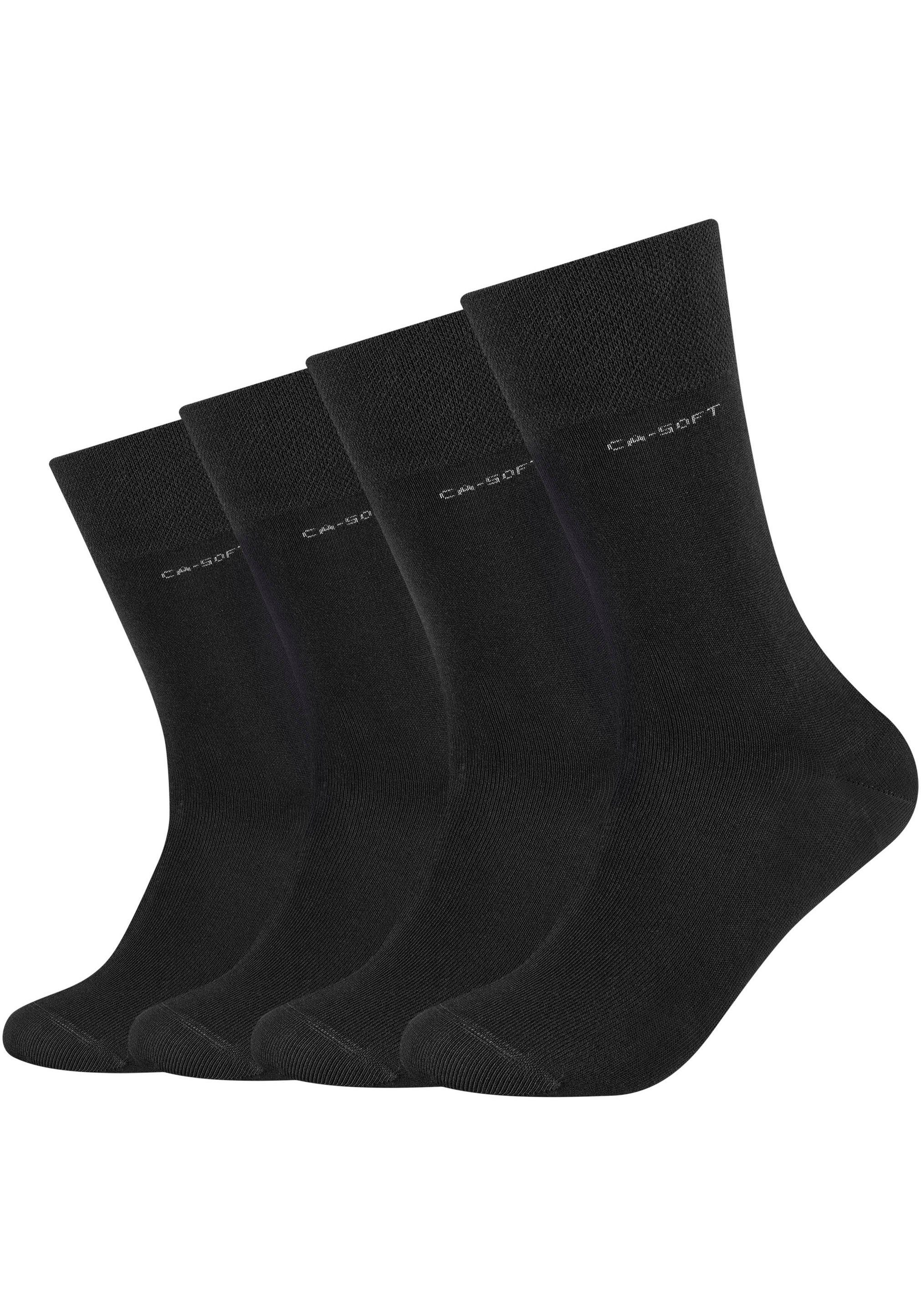Camano Socken ca-soft (4 Paar) mit verstärktem Fersen- und Zehenbereich günstig online kaufen