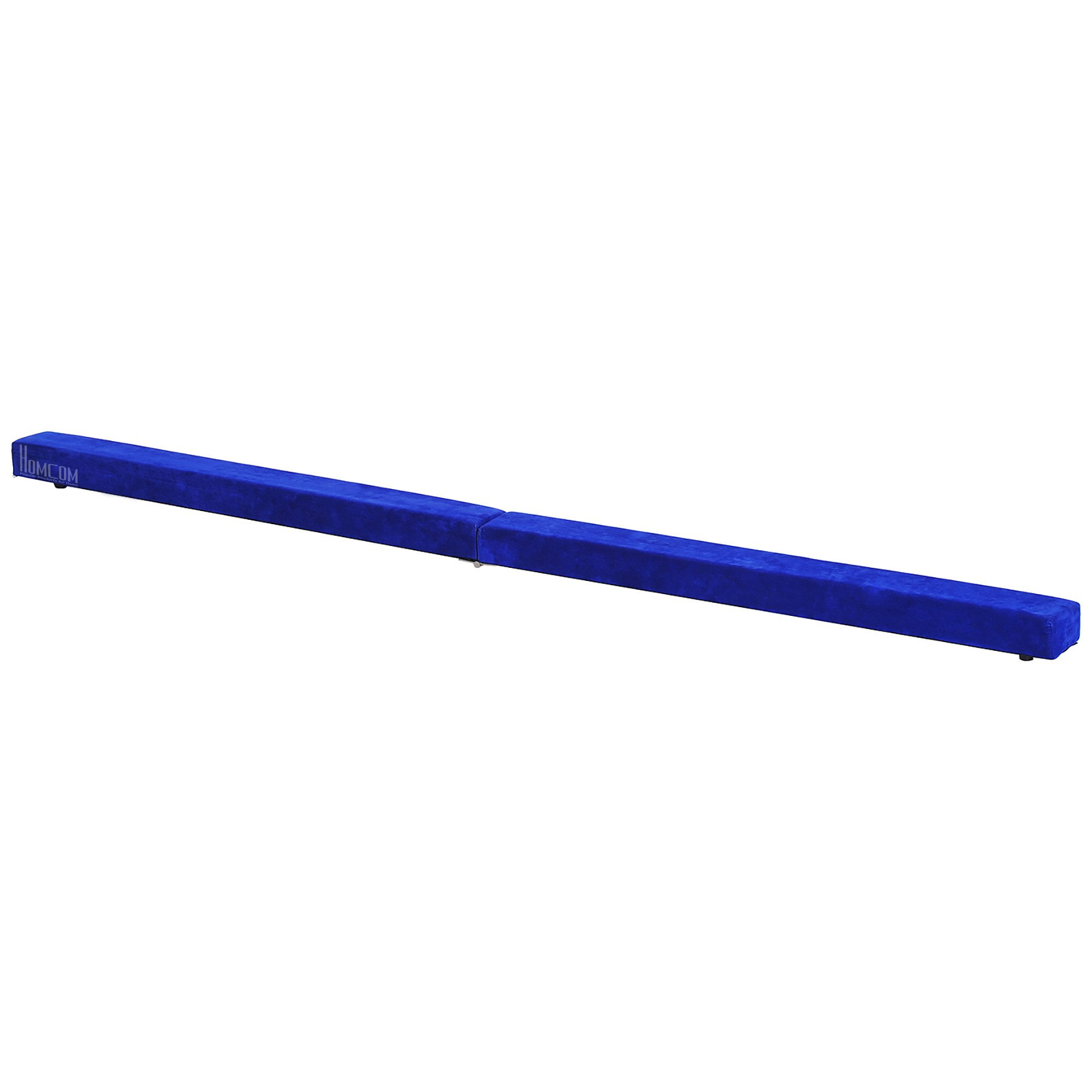 MC Star Balancetrainer Schwebebalken Turnbalken klappbar für Indoor und Outdoor, 210 cm, bis 120 kg, Blau, ideal für Gymnastik & Training
